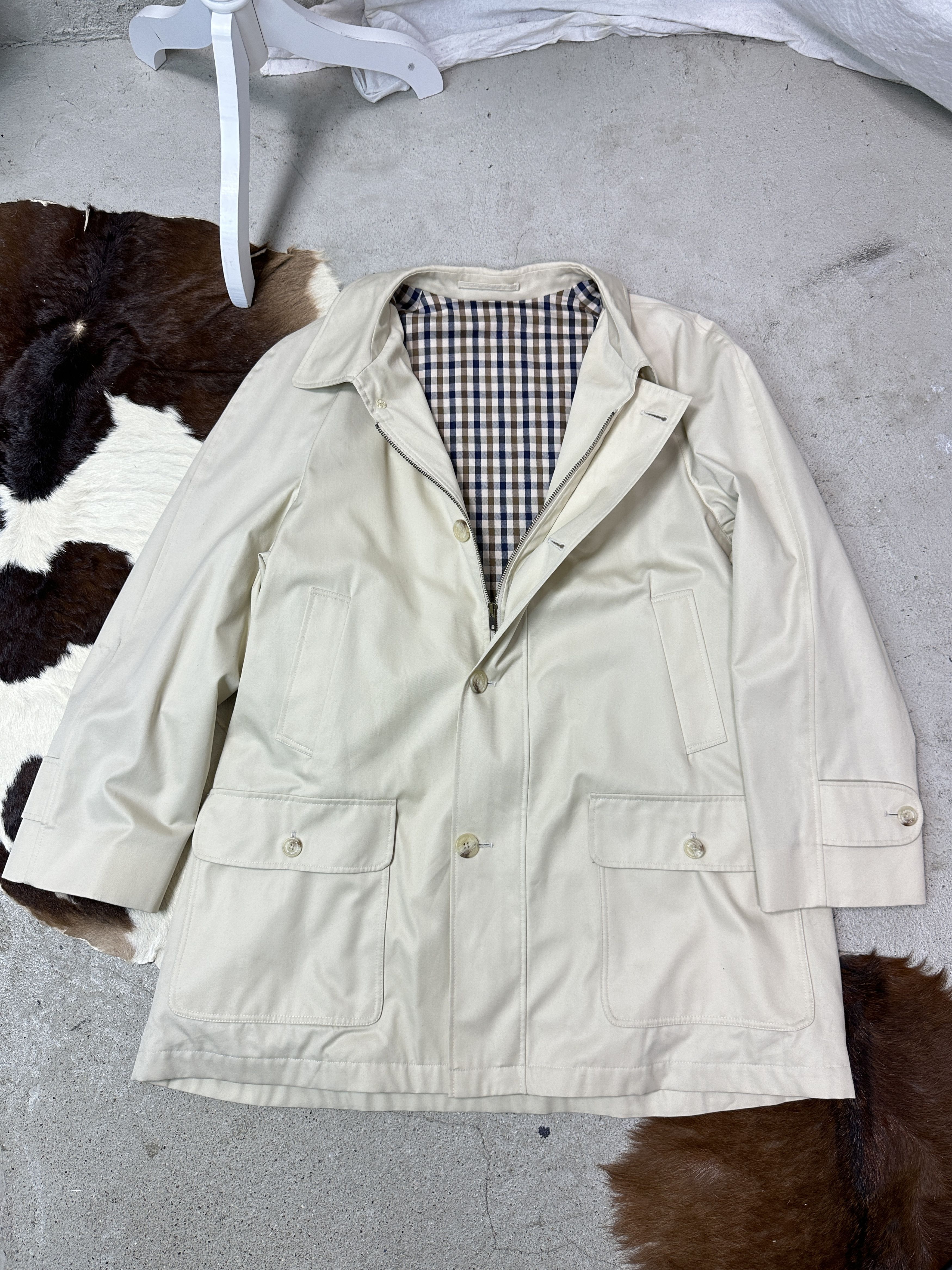 Aquascutum Vintage Outdoor Old Money Aquascutum Coat Y2K Size XL / US 12-14 / IT 48-50 - 2 Thumbnail