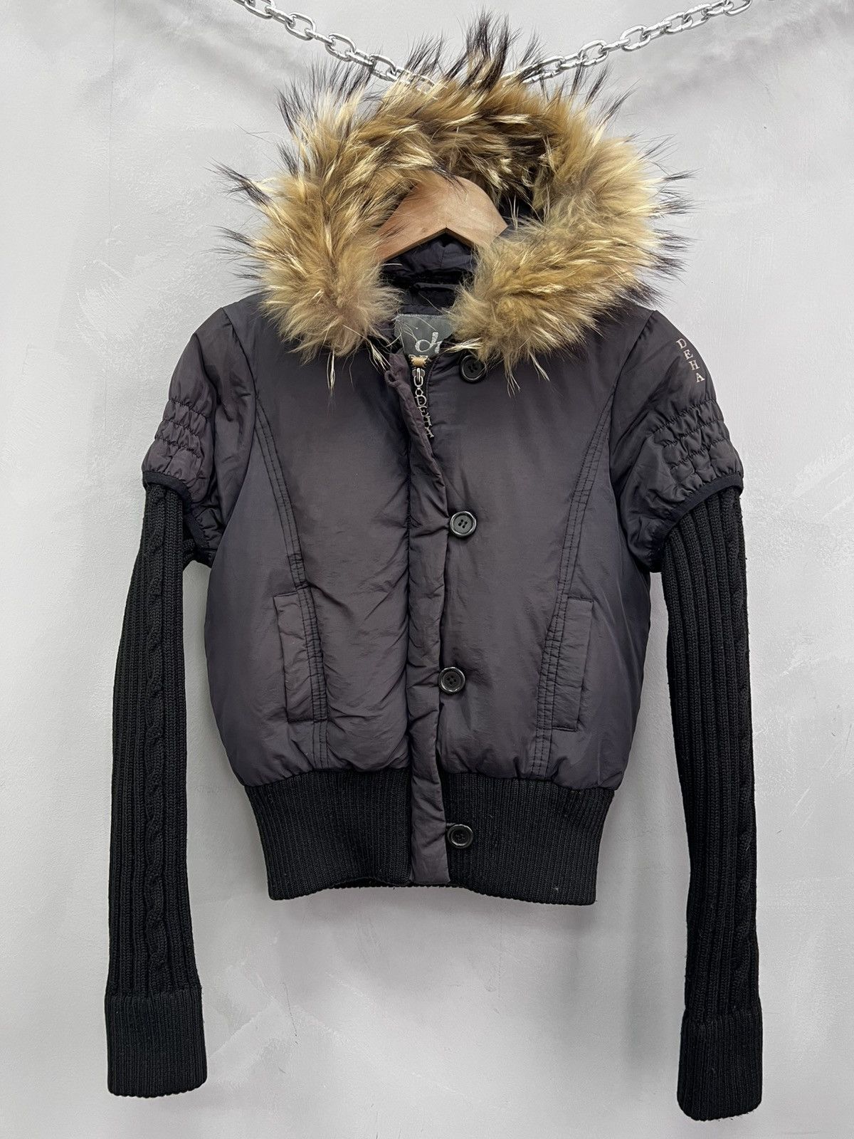 Hysteric Glamour × If Six Was Nine SALEG Avant Garde If Six Was Nine Style Jacket fur Hood 90s Size M / US 6-8 / IT 42-44 - 2 Thumbnail