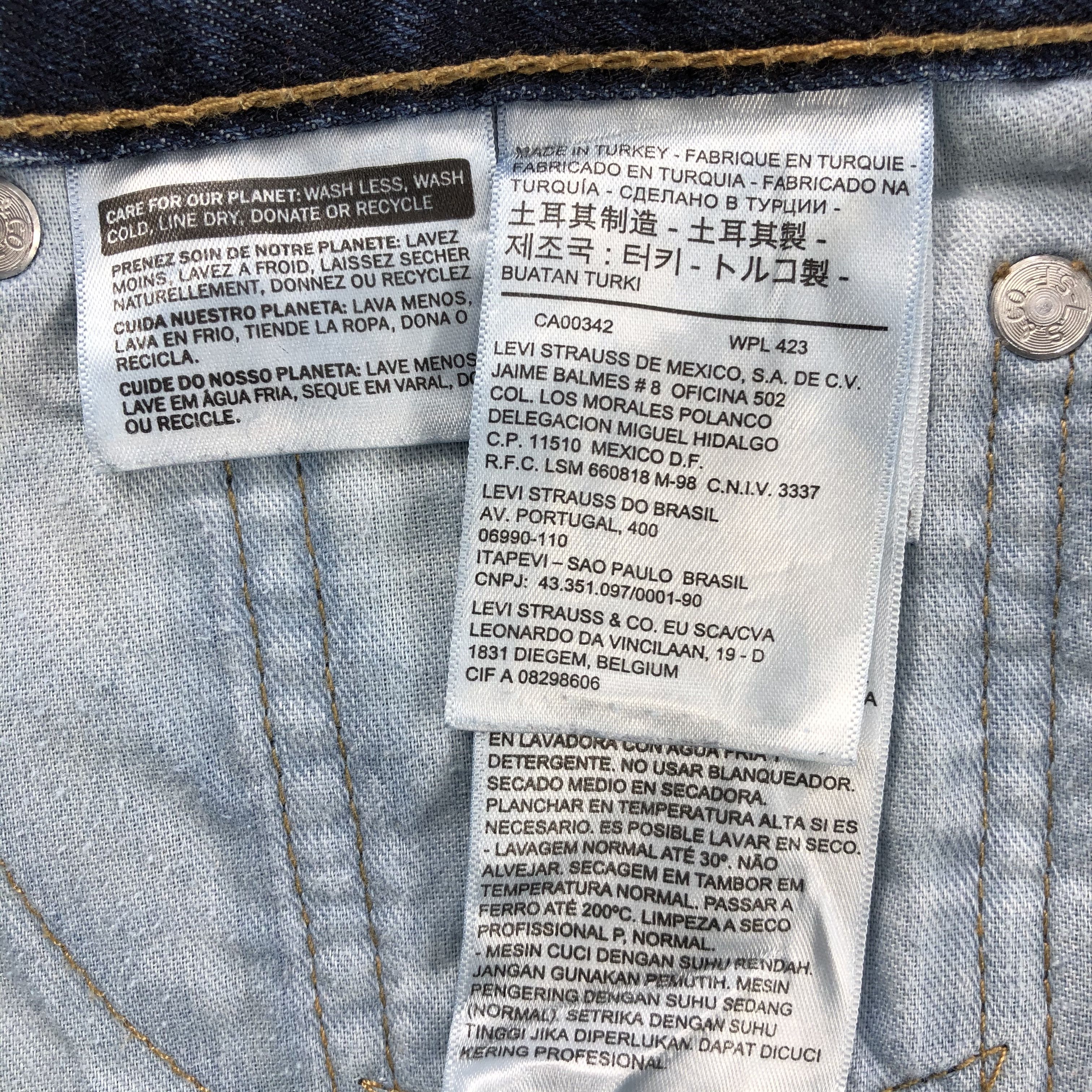Levi's × Vintage Vintage Blue Wash Levis 511 Jeans-JM1902 Size US 30 / EU 46 - 9 Thumbnail