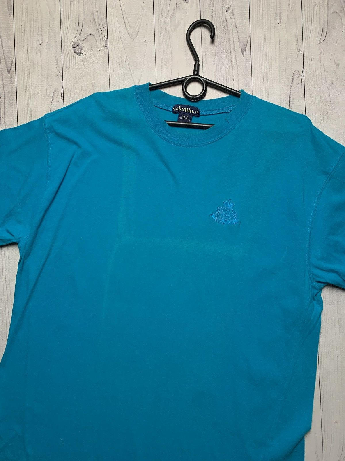 Valentino × Vintage Vintage Valentino tee blue logo size XL Size US XL / EU 56 / 4 - 2 Thumbnail