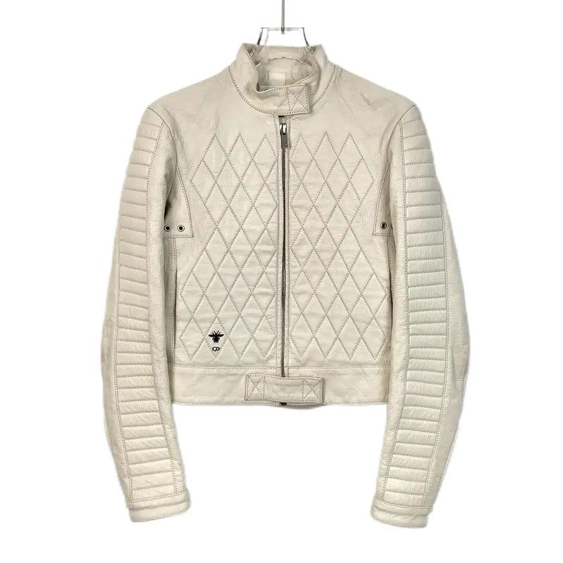 Dior Dior Beige Sheepskin Women's Jacket 0089 Size S / US 4 / IT 40 - 1 Thumbnail