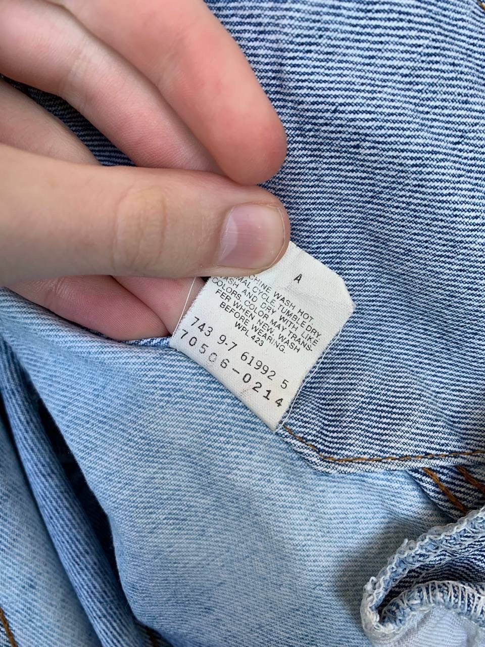 Levi's × Levi's Vintage Clothing Vintage Levi’s Denim Jacket Washed Distressed Size M Size US M / EU 48-50 / 2 - 14 Thumbnail