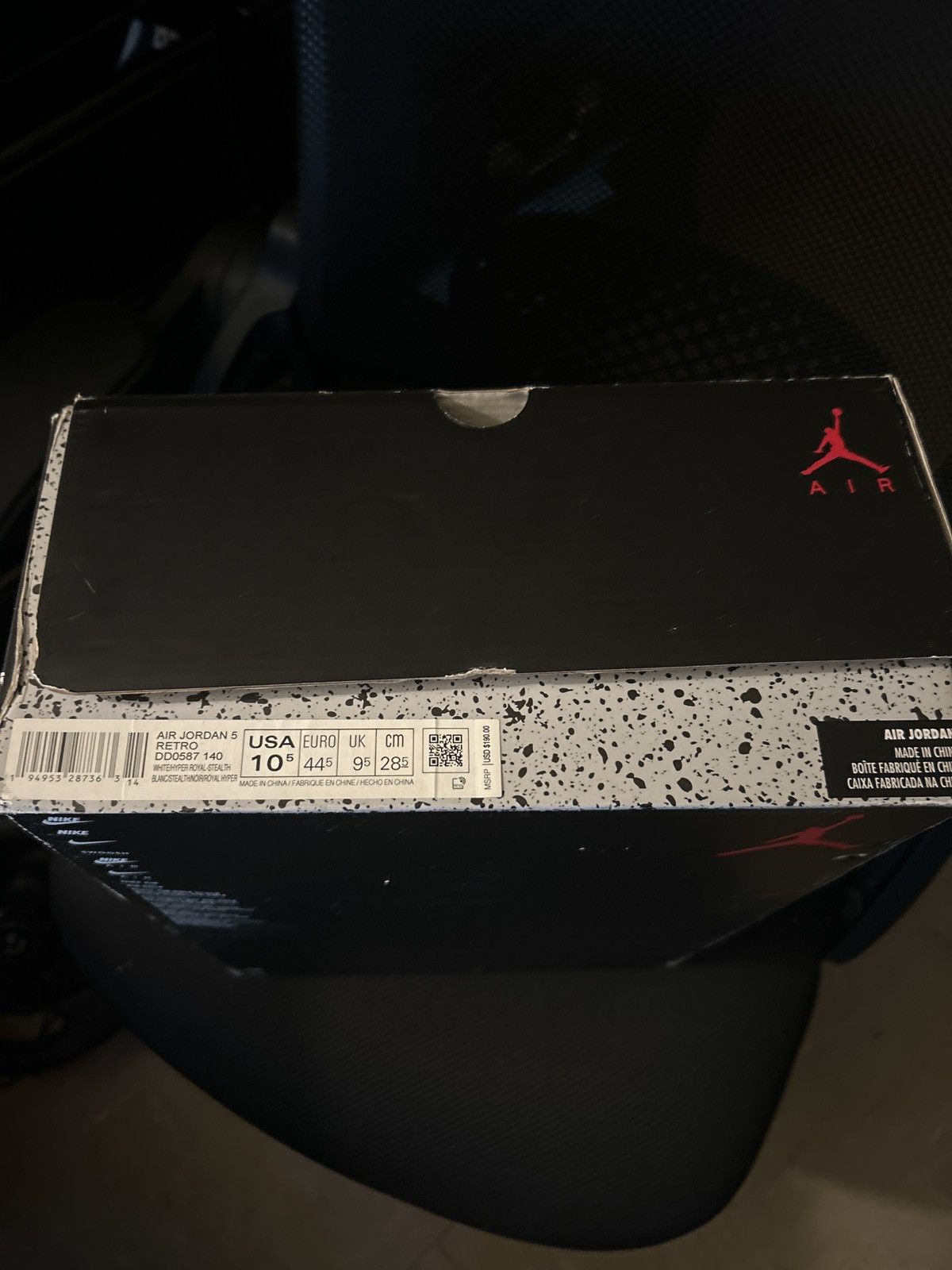 Jordan Brand Brand New Jordan Retro 5s White Stealth (2021) Size 10.5 M Size US 10.5 / EU 43-44 - 7 Thumbnail