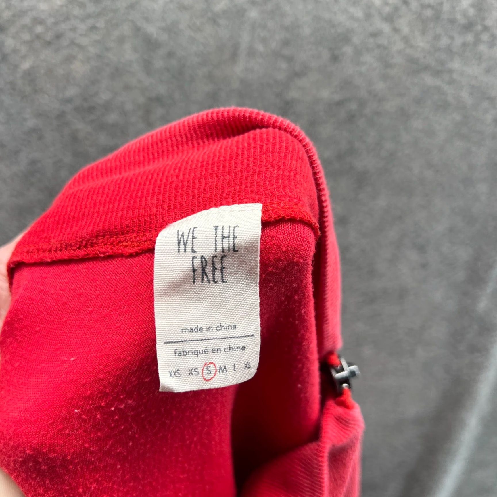 Free People Free People Sweater Womens Small Pink Fleece Pullover Coral Zip We Are Free Pullover Short Sleeve? Event? Size S / US 4 / IT 40 - 4 Thumbnail