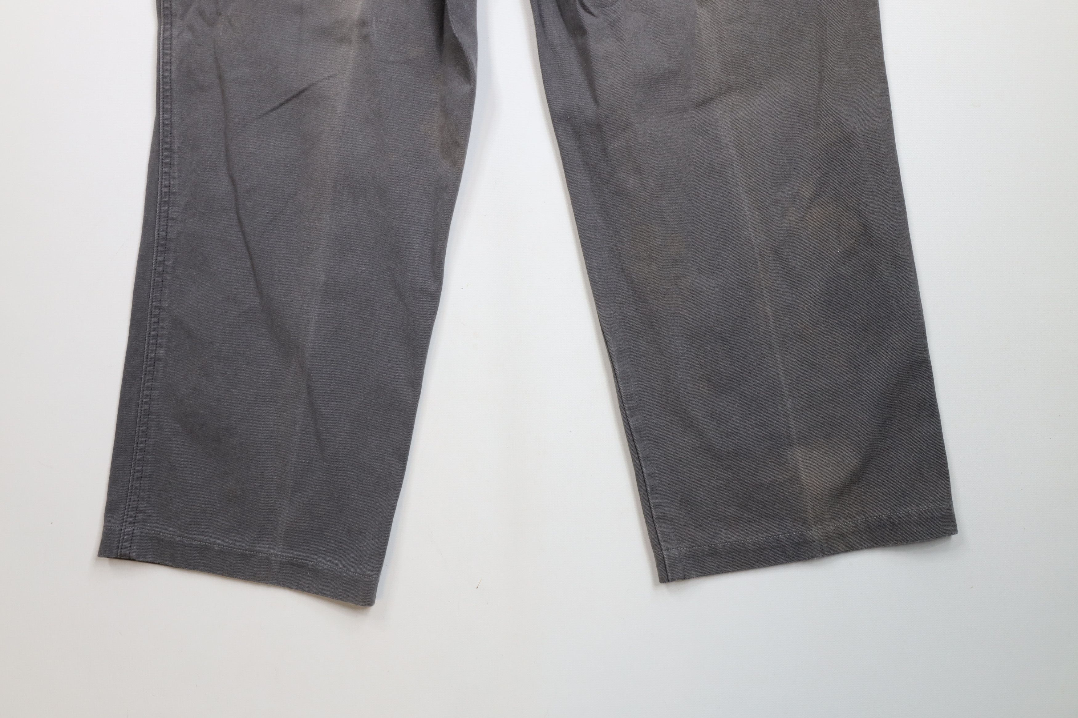 Vintage Vintage 90s Streetwear Baggy Wide Leg Cargo Pants Gray Size US 40 / EU 56 - 15 Thumbnail