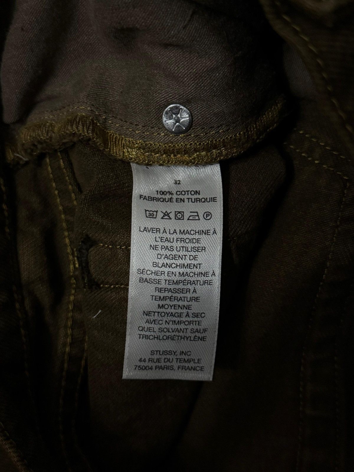 Stussy Stussy Big Ol Jean Mushroom Size US 28 / EU 44 - 7 Thumbnail