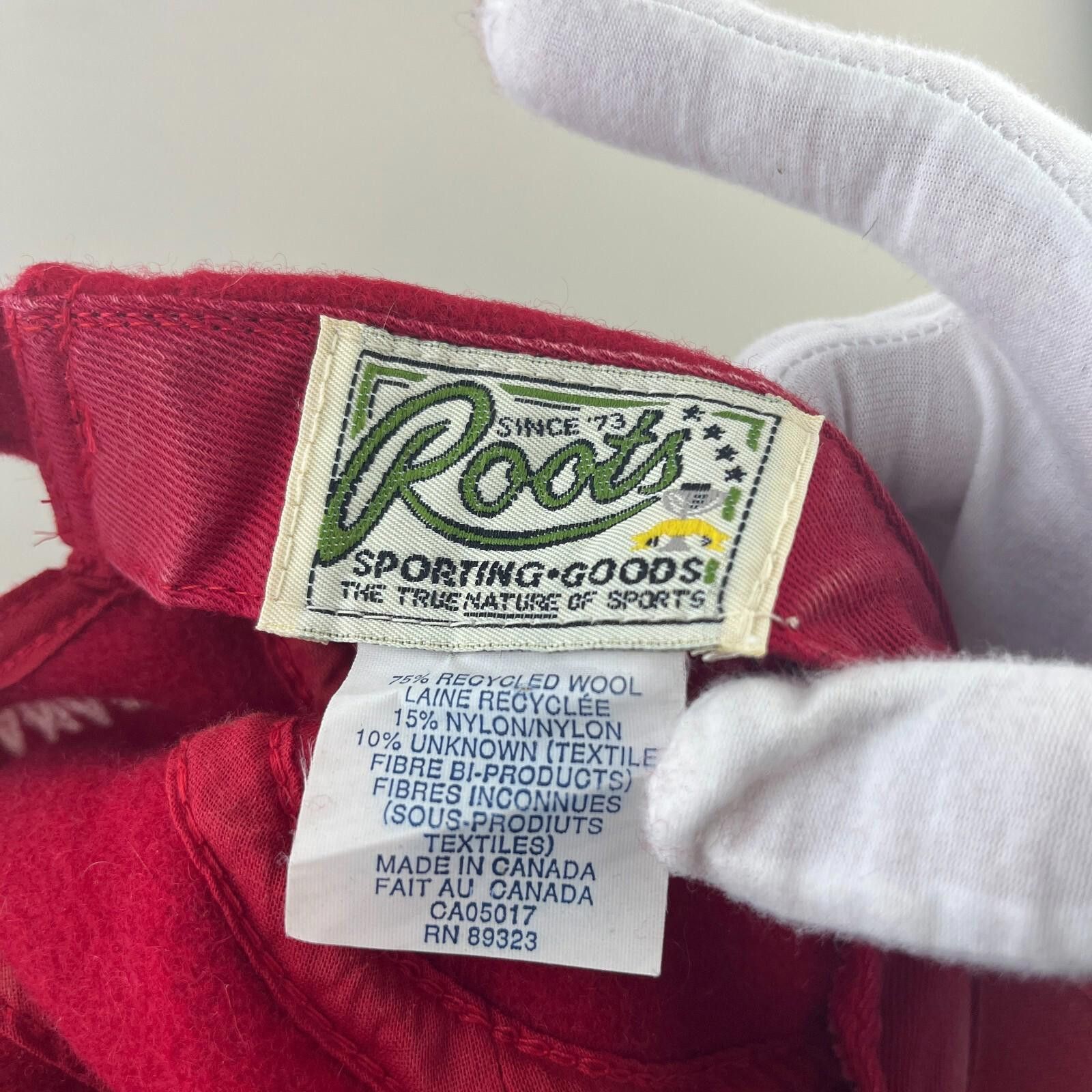 Roots Vintage 90s Roots Made in Canada Five-Panel Strapback Hat Size ONE SIZE - 6 Thumbnail