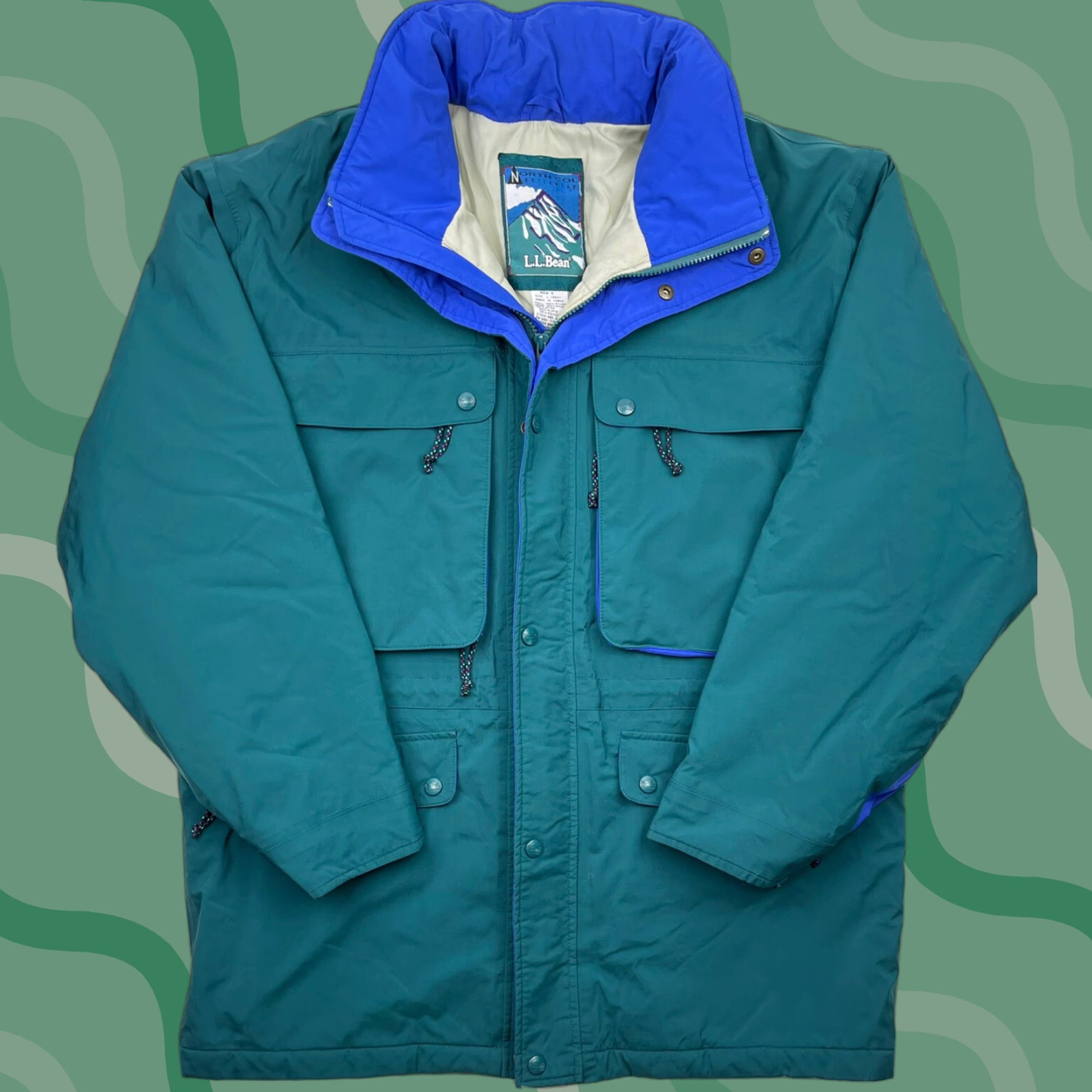 Vintage VINTAGE L.L. Bean North Col GORE-TEX Insulated Parka 