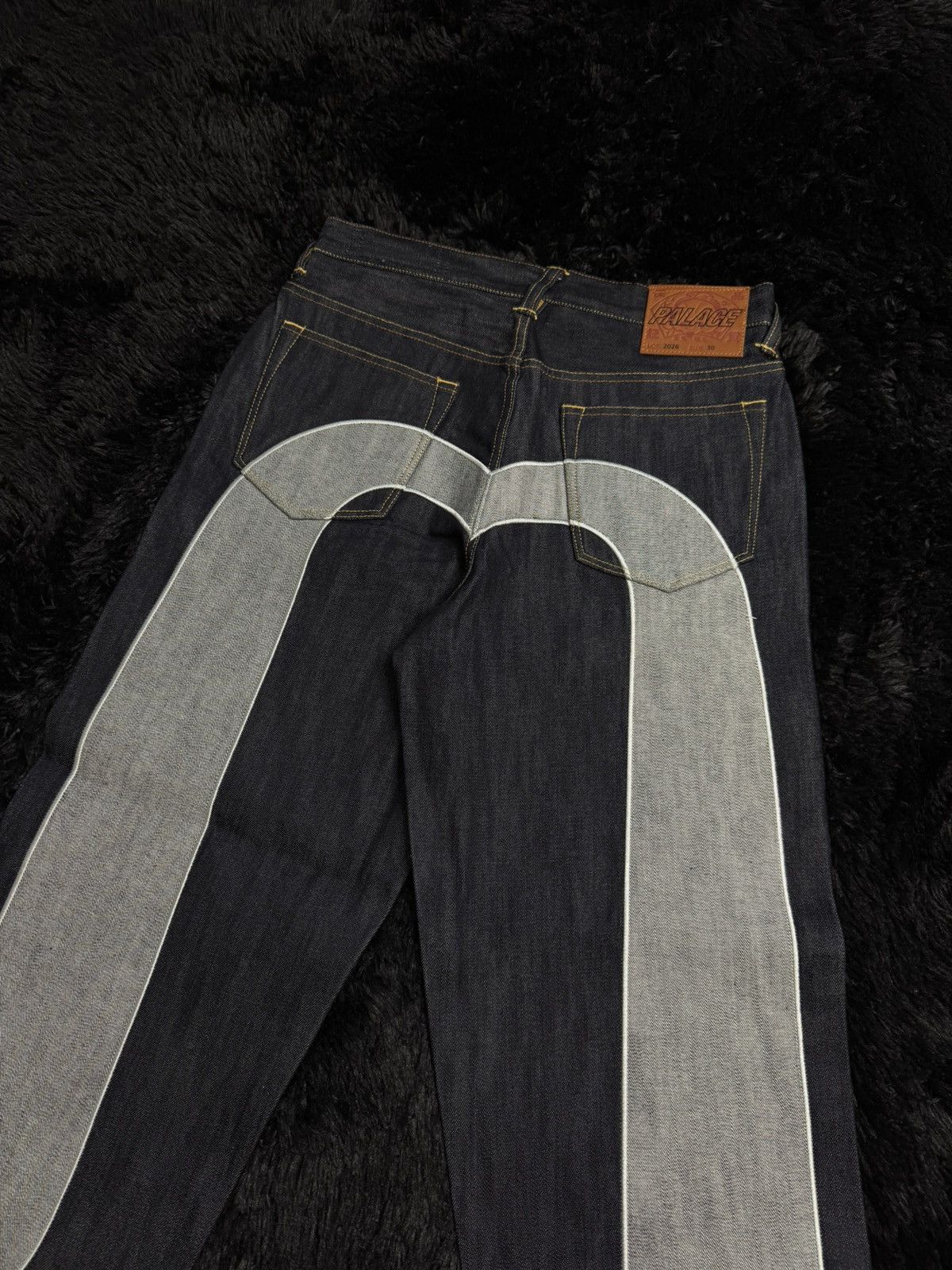 Evisu × Palace Palace x Evisu P90 Indigo Denim Size US 30 / EU 46 - 2 Thumbnail