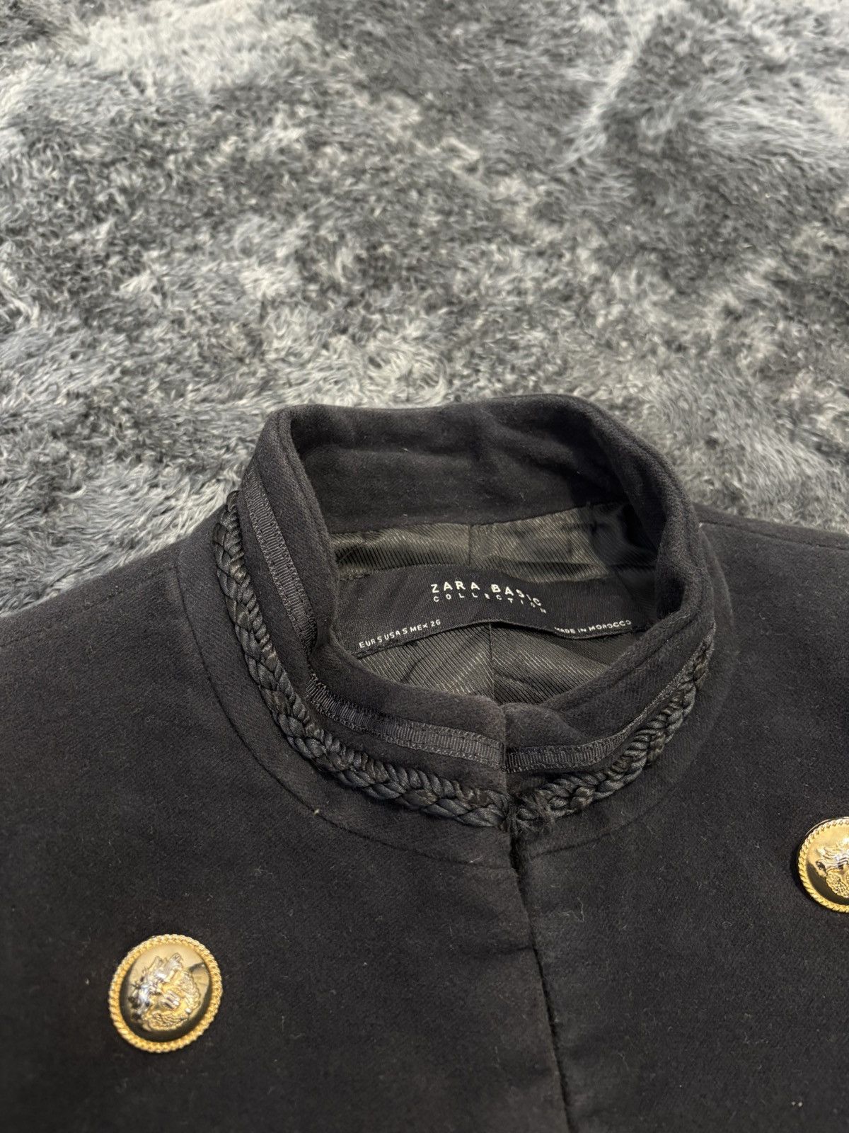 Hysteric Glamour × Undercover 00s Napoleon Military Jacket Coat YSL PPFM Balmain Vibe Size XS / US 0-2 / IT 36-38 - 4 Thumbnail