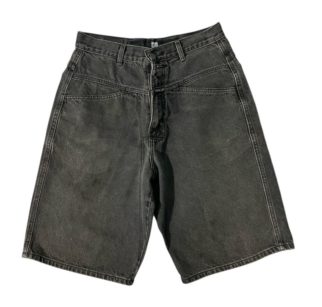 Marithe + Francois Girbaud Faded black Jorts MFG Size US 30 / EU 46 - 1 Thumbnail