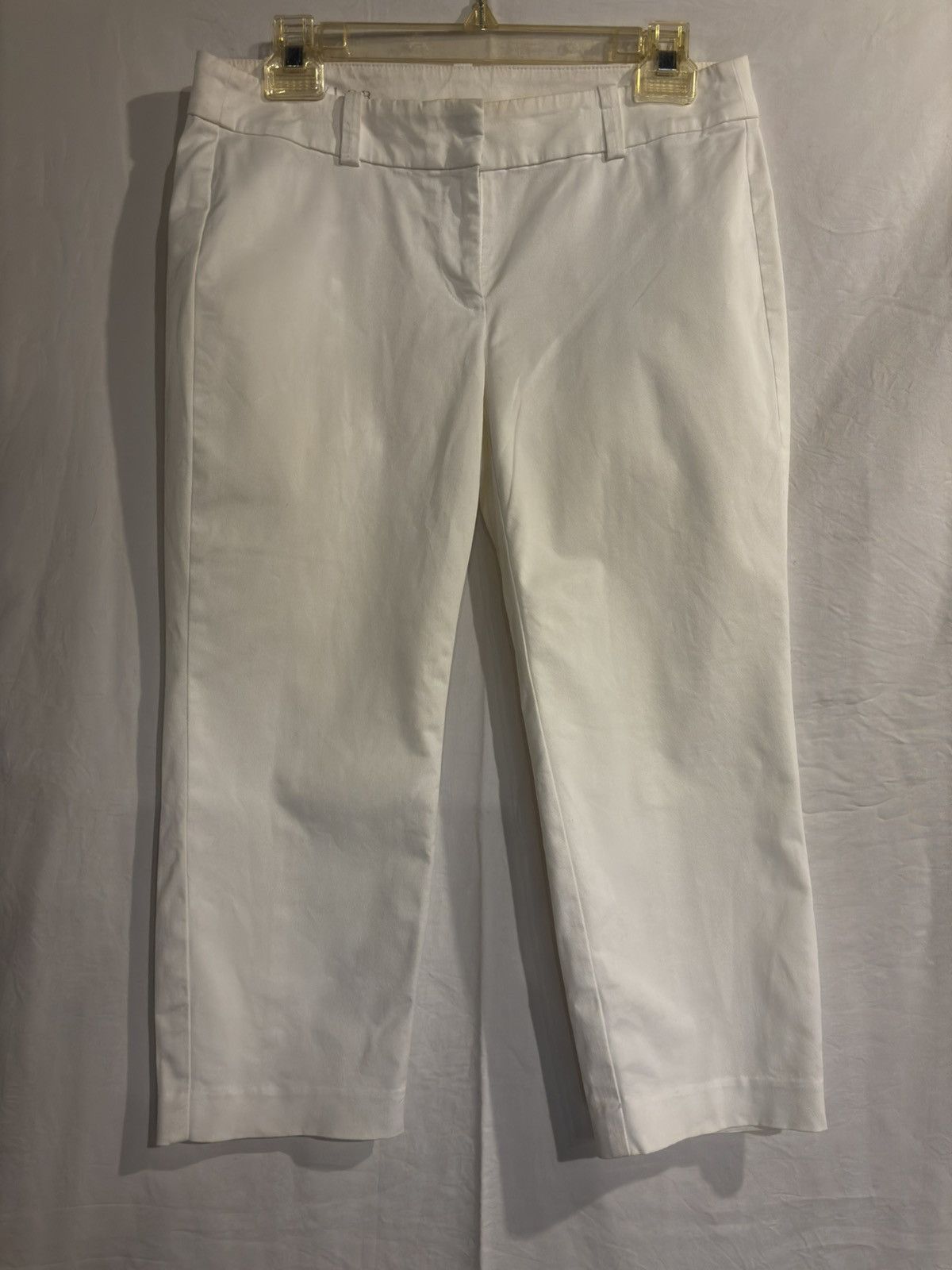 Ann Taylor White crop pants.op-615 Size 29" - 10 Thumbnail