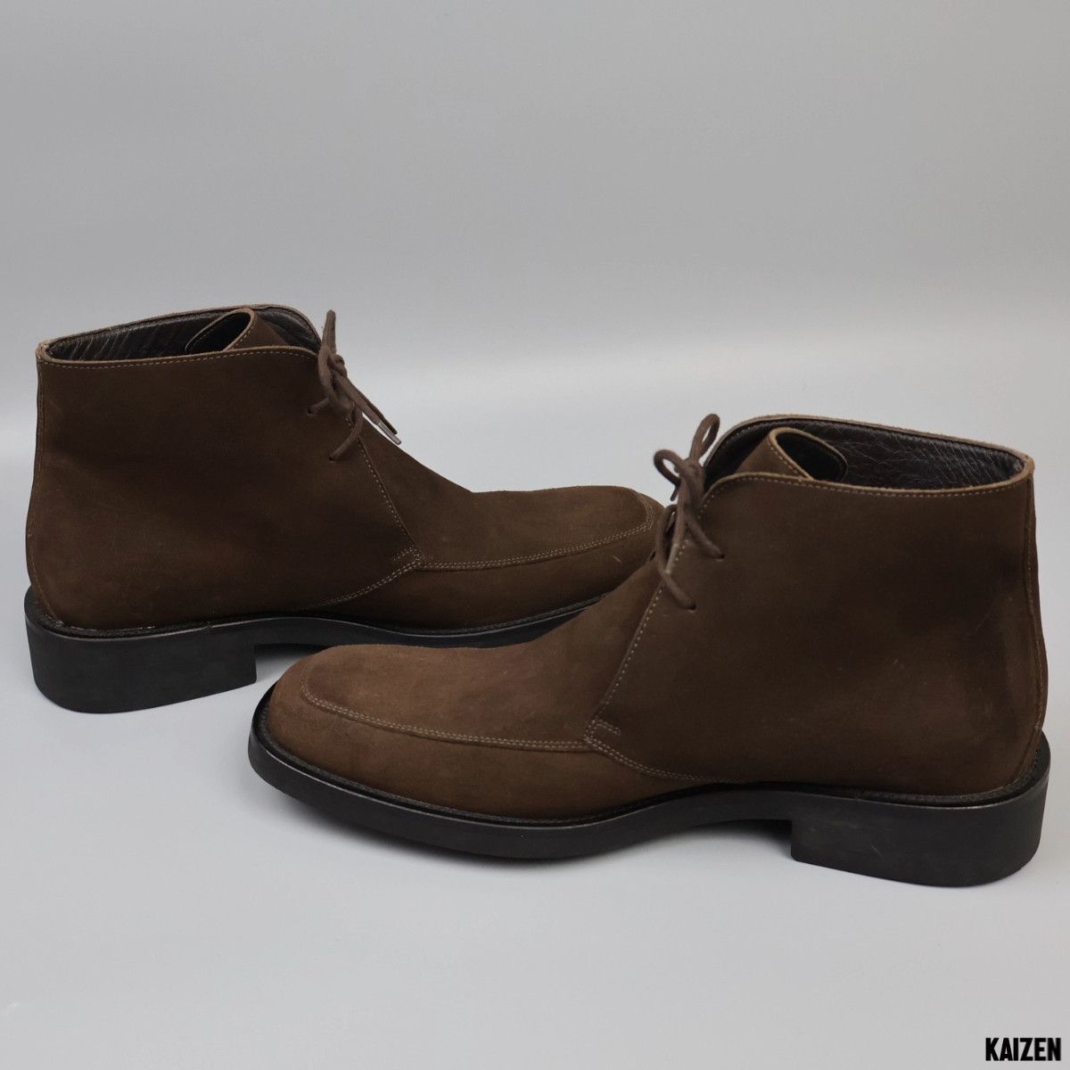 Gucci GUCCI - DESERT SQUARE TOE SUEDE BOOTS Size US 9 / EU 42 - 3 Thumbnail