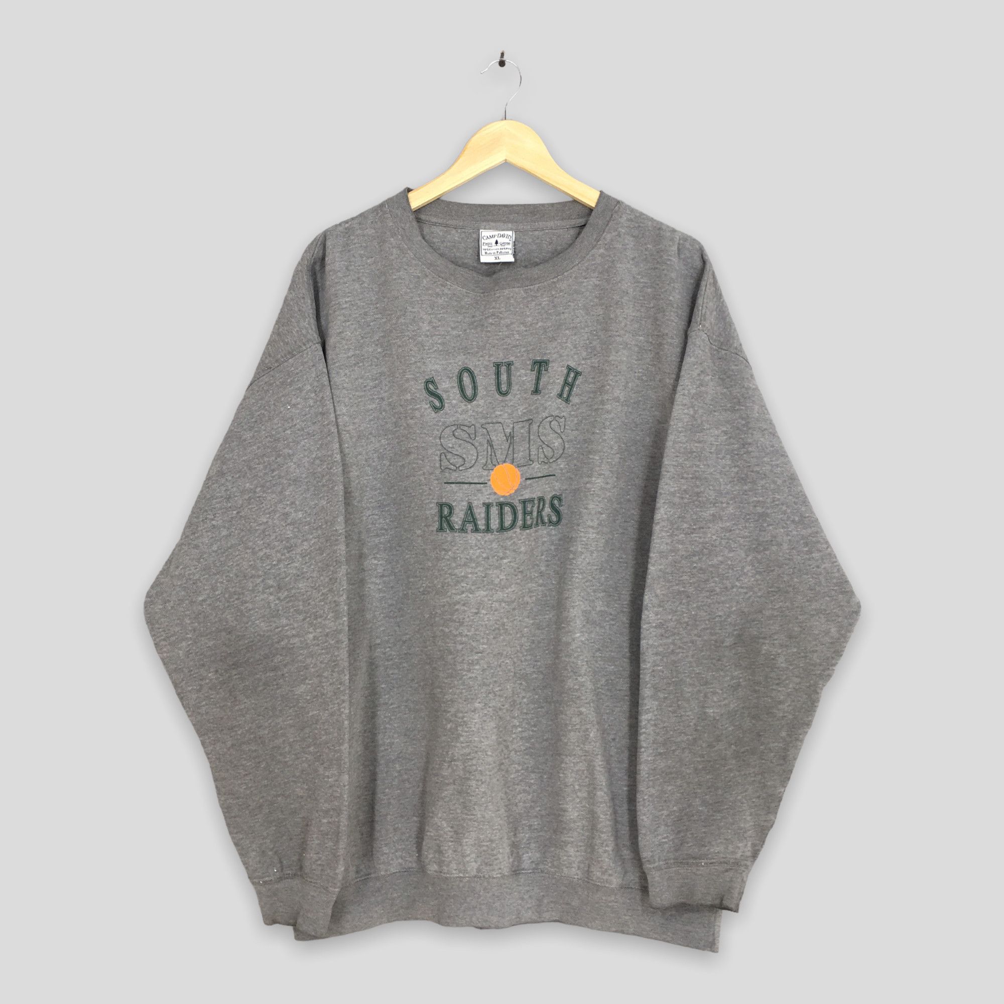 NCAA × Vintage Vintage South SMS Raiders High School Sweatshirt Xlarge Size US XL / EU 56 / 4 - 1 Thumbnail
