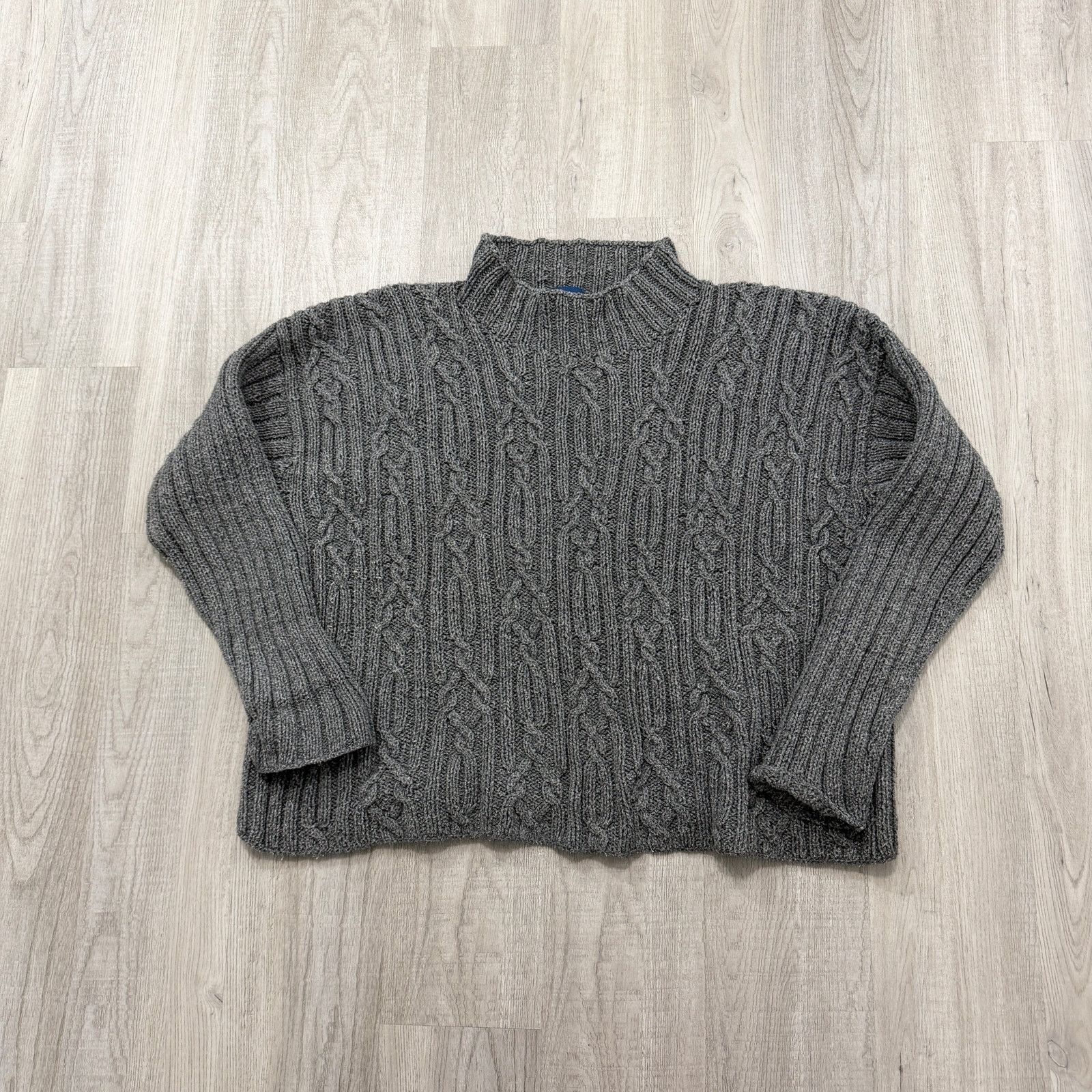 Vintage Vintage Rey Wear Chunky Knit Sweater Women M/L Hand Knit Size L / US 10 / IT 46 - 1 Thumbnail