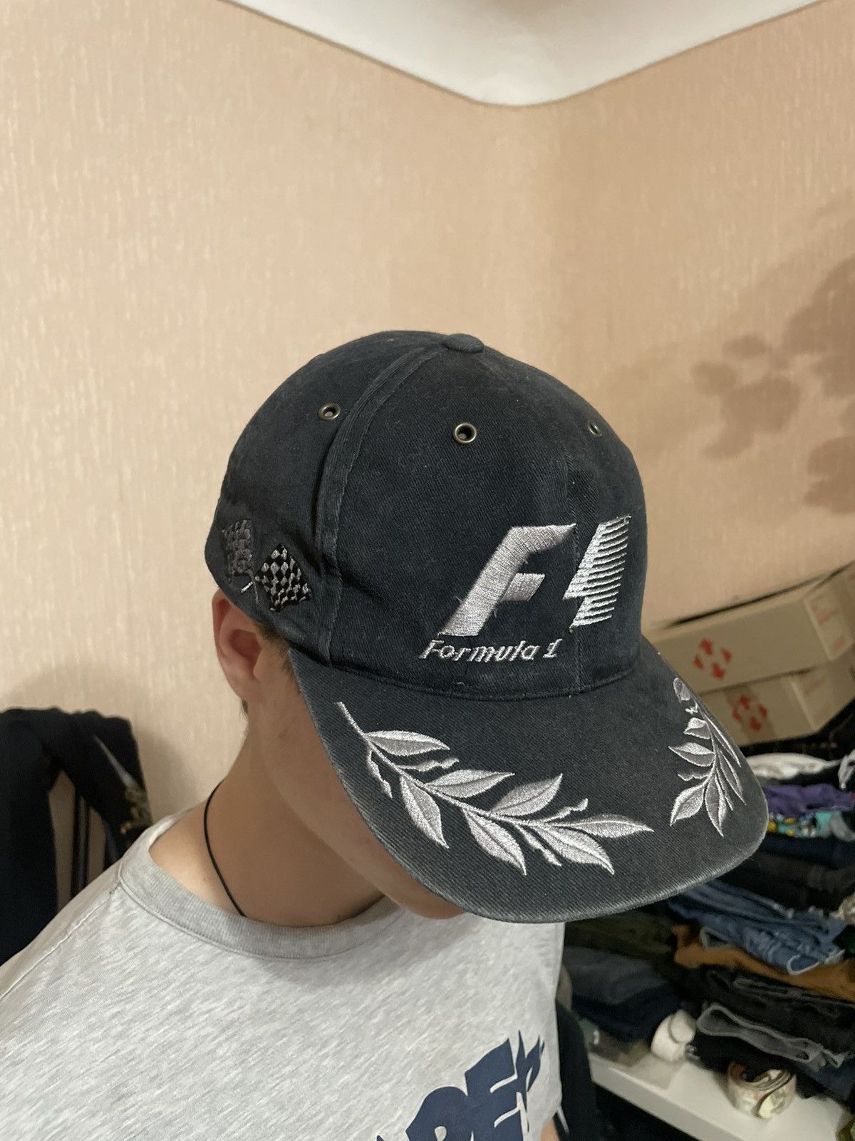 Formula 1 × Vintage Vintage Formula 1 World Championship Blue Thunder Cap Hat Size ONE SIZE - 1 Thumbnail