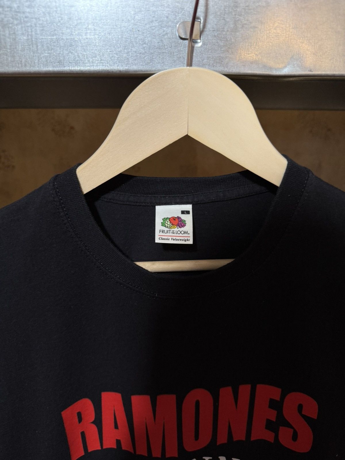 Band Tees × Vintage Vintage 2000’s Ramones Hey Ho Let’s Go Rock Band T-shirt Y2K Size US L / EU 52-54 / 3 - 4 Thumbnail