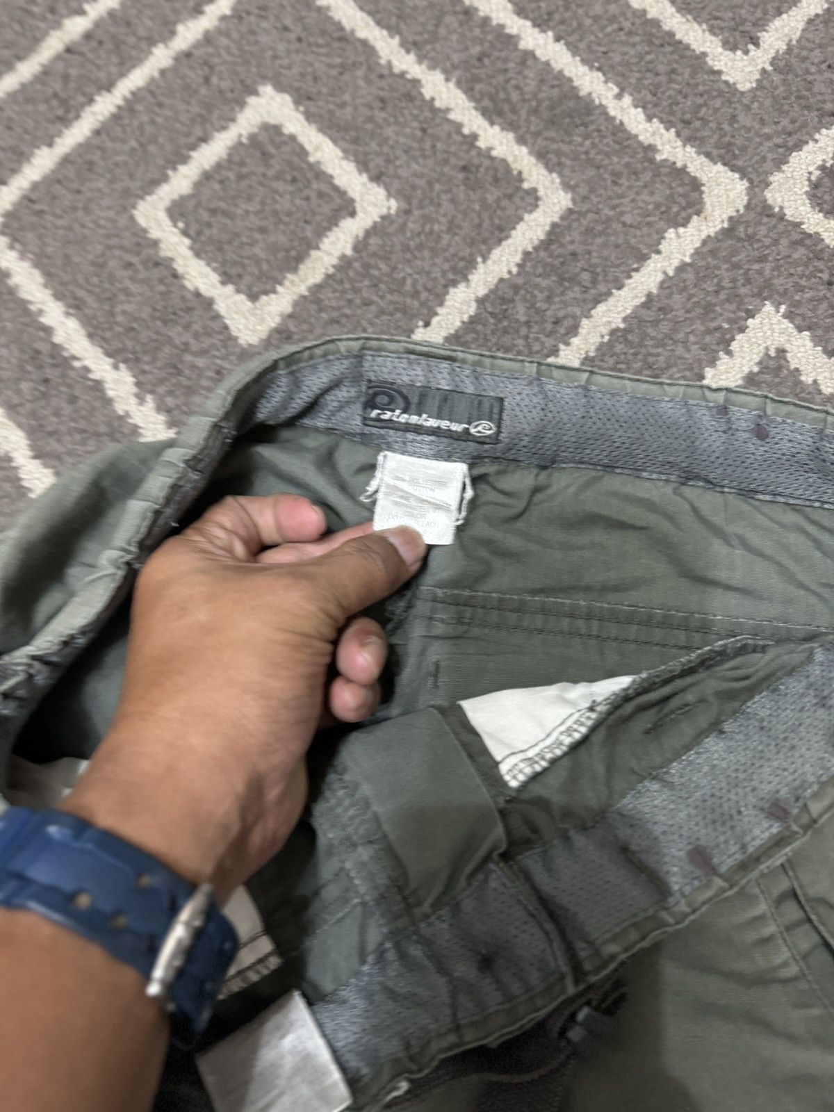 Japanese Brand Raton Laveur cargo plants Size US 31 - 3 Thumbnail
