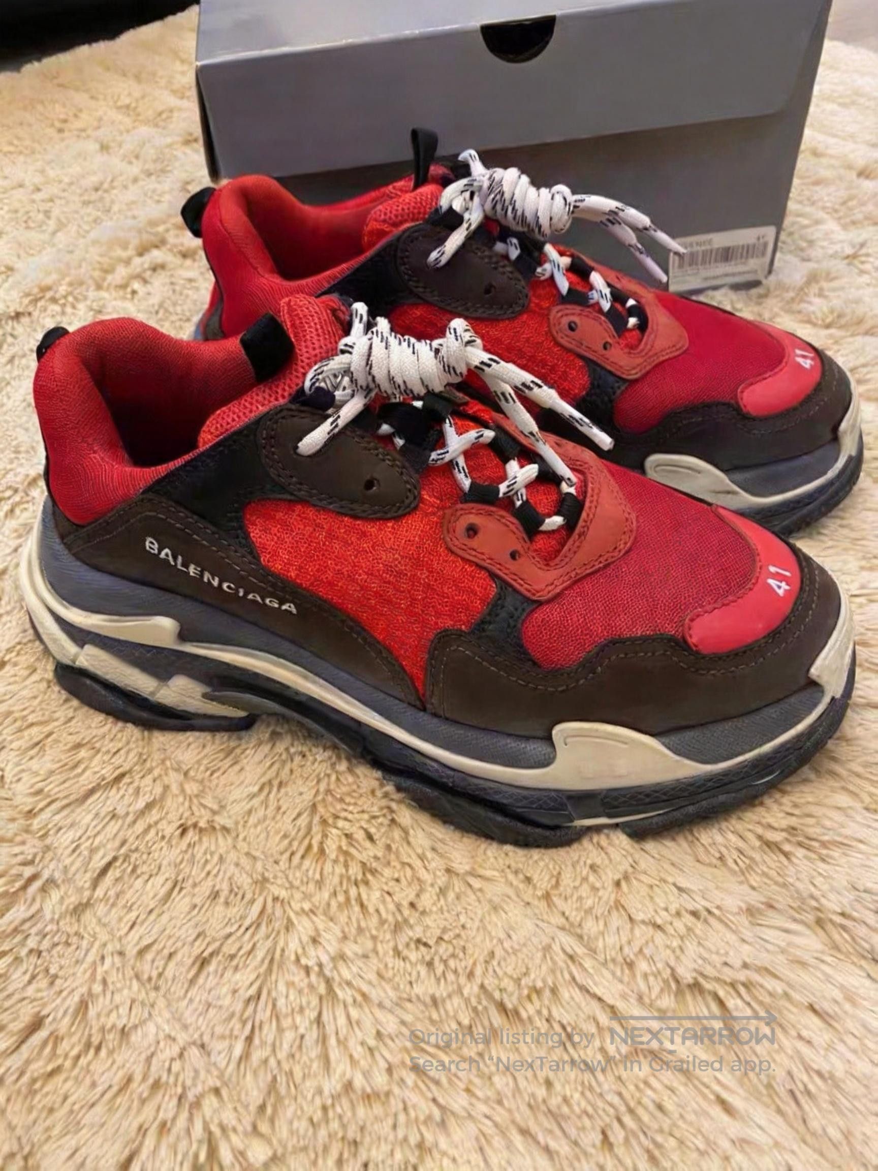Balenciaga Balenciaga Xpander Sneakers Red/White size 41 | Grailed