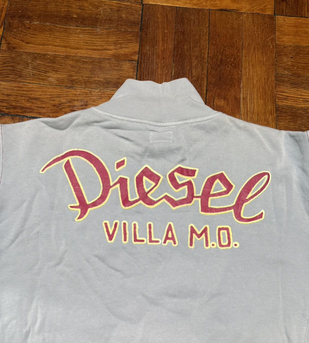 Diesel Vintage 90s Diesel Zip-Up Sweatshirt Size US L / EU 52-54 / 3 - 1 Thumbnail