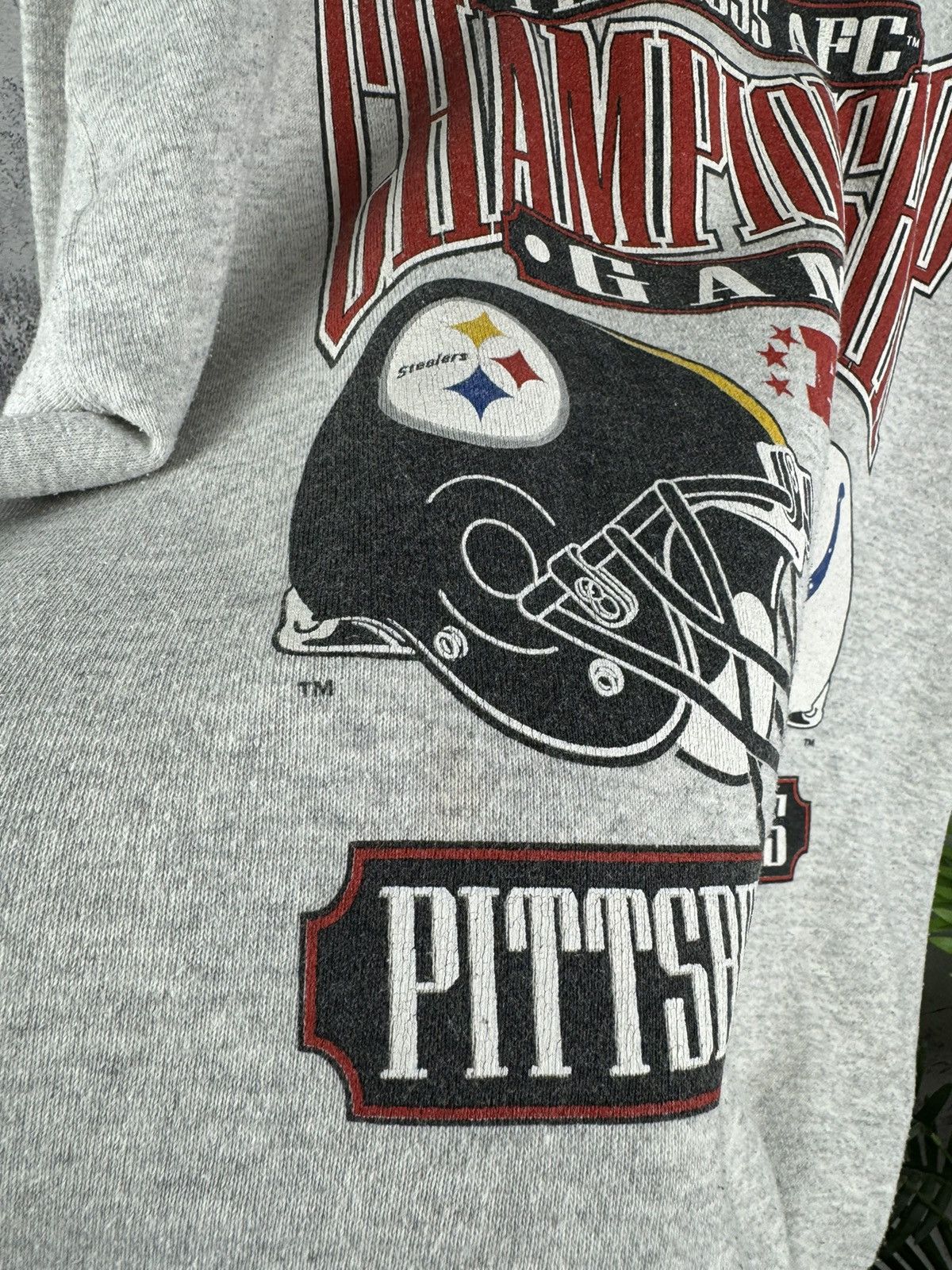 Other Vintage Sweatshirt 1995 Championship Pittsburg Indianapolis Size US L / EU 52-54 / 3 - 15 Thumbnail