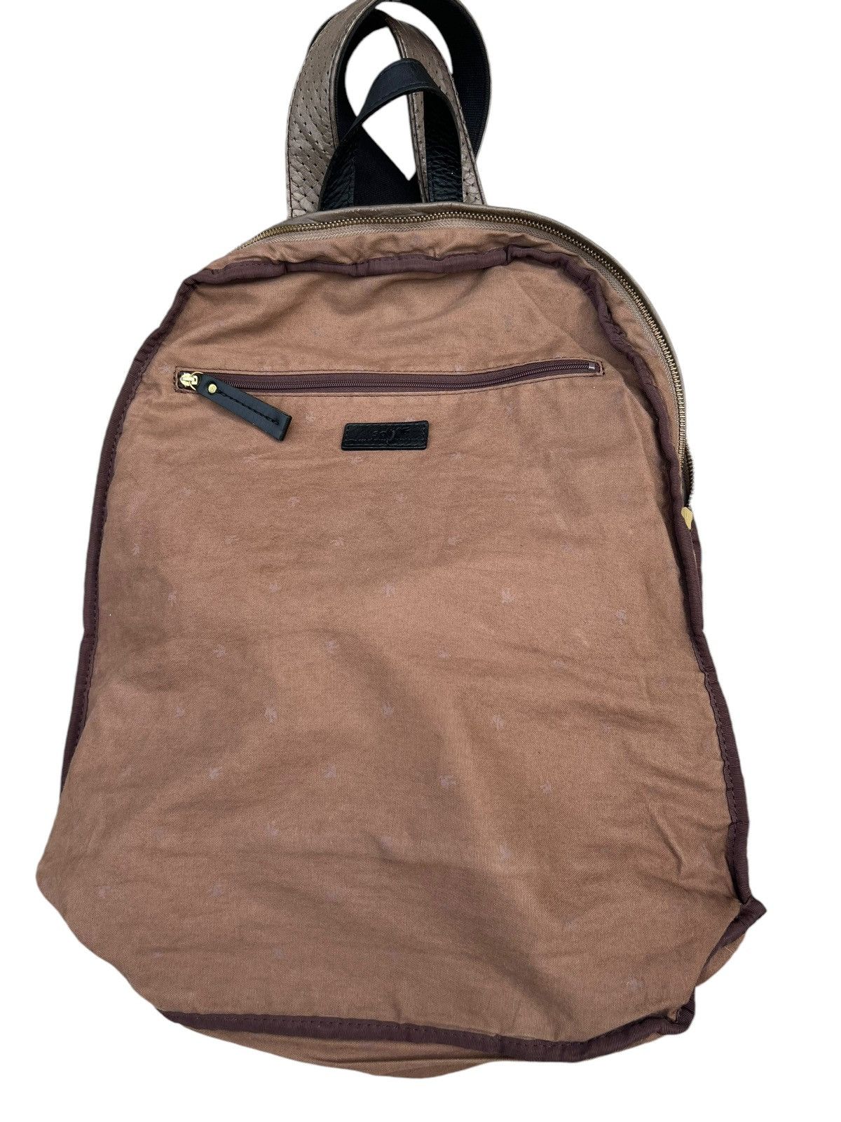 Leather Sot Japan Muddy Dirty Patina Napa Leather Backpack Bag Size ONE SIZE - 22 Thumbnail