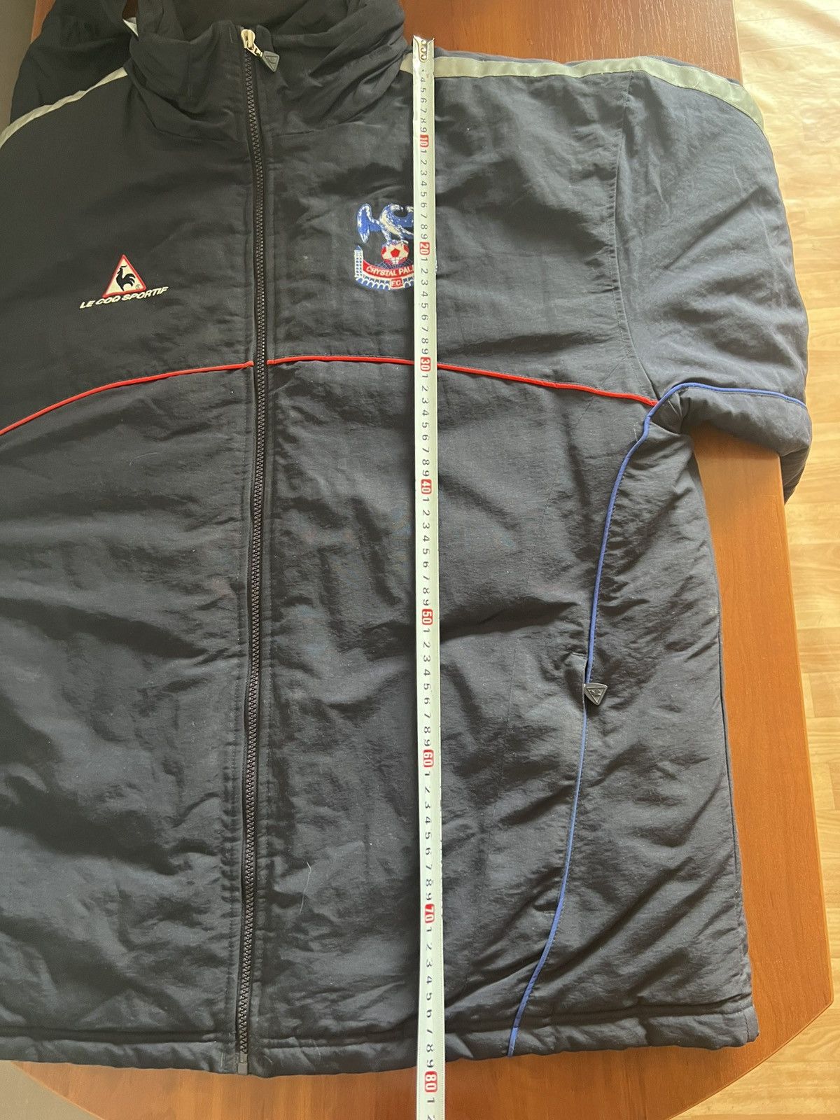 Le Coq Sportif 2001 Le coq sportif Crystal Palace vintage soccer jacket L Size US L / EU 52-54 / 3 - 19 Thumbnail