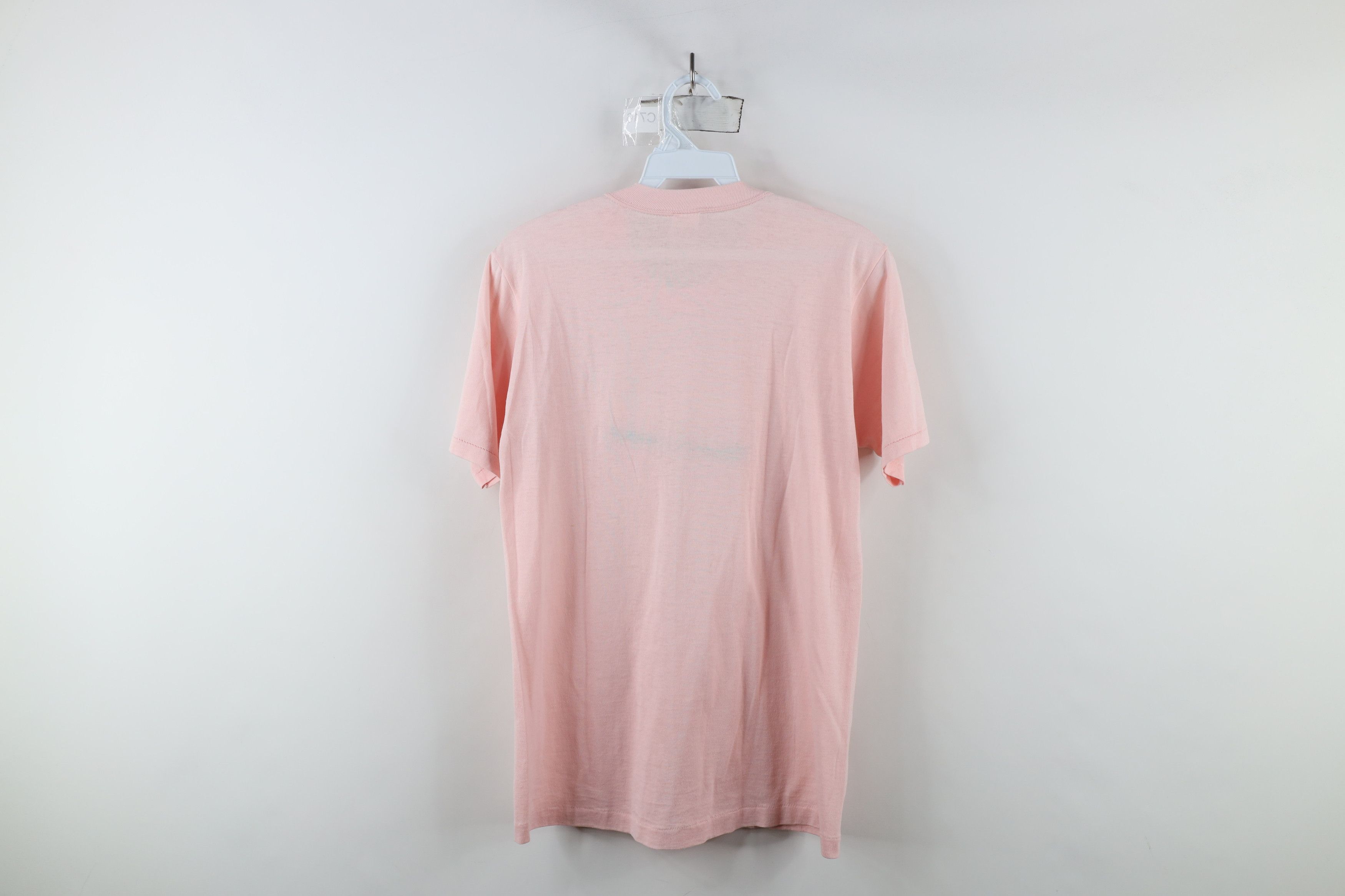 Vintage Vintage 70s 80s Streetwear Thin Sheer Hollywood T-Shirt USA Size M / US 6-8 / IT 42-44 - 9 Thumbnail