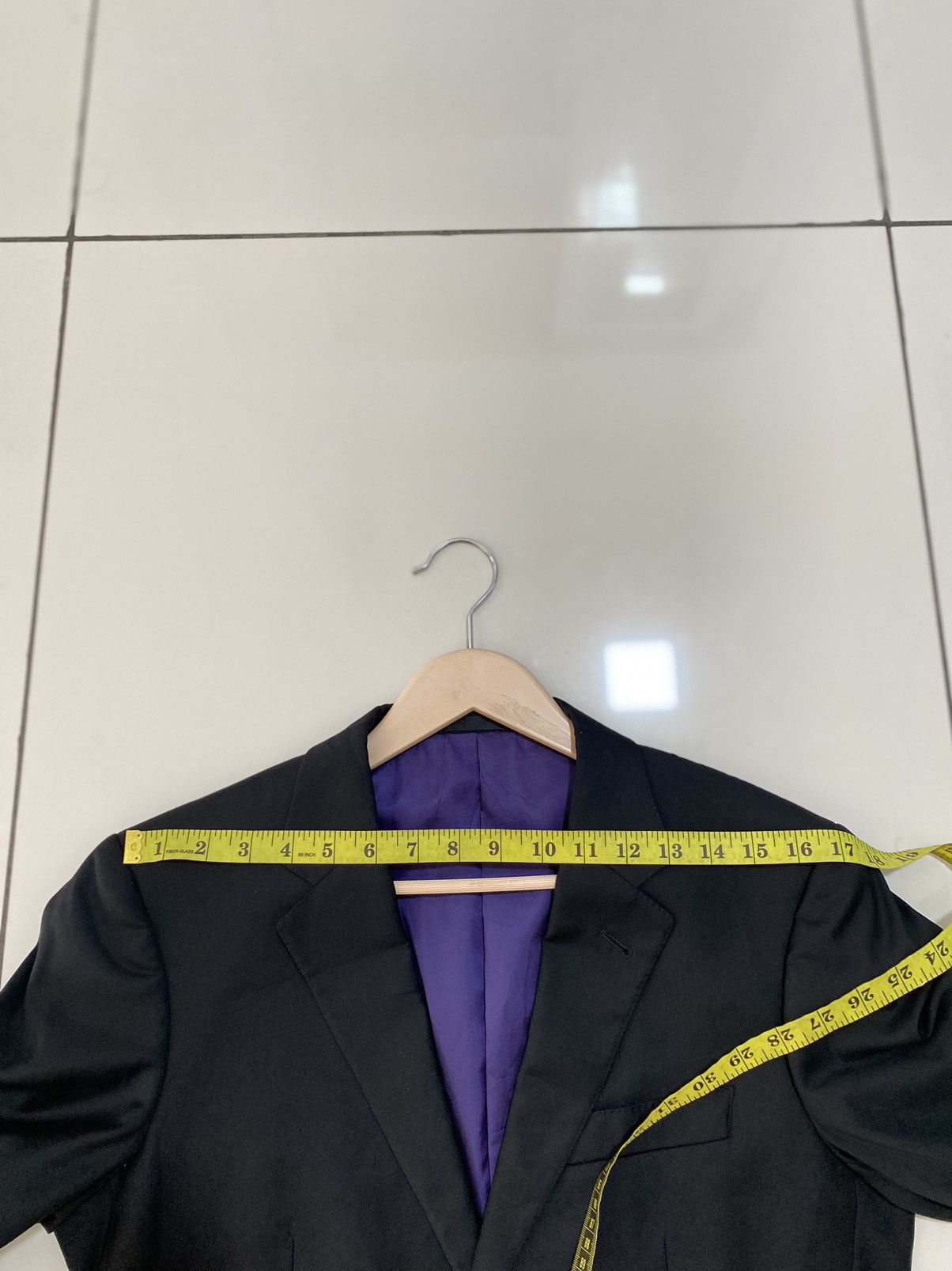 Designer × Loro Piana × Paul Smith Paul Smith X Loro Piana Black Blazer Size 38R - 9 Thumbnail