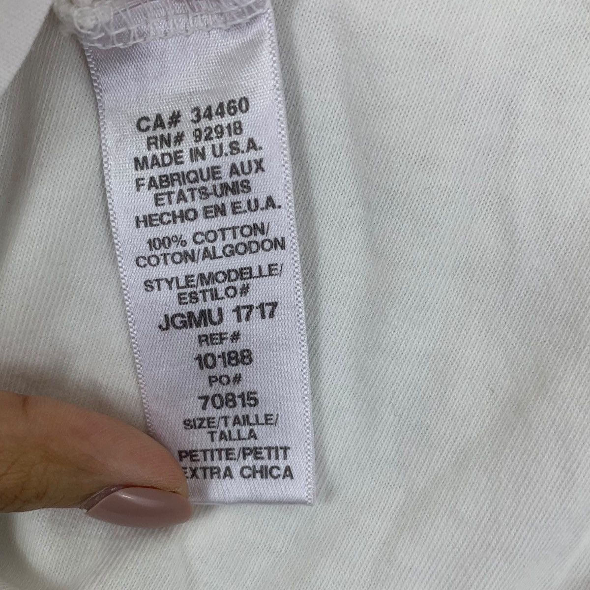 Juicy Couture JUICY COUTURE GIRLS CLUB Made In Glamorous USA Tee Shirt Size XXS / US 00 / IT 34 - 6 Thumbnail