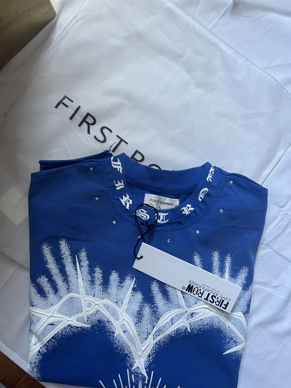Other First Row "Sacred Heart" Studded T-Shirt Size US S / EU 44-46 / 1 - 1 Thumbnail