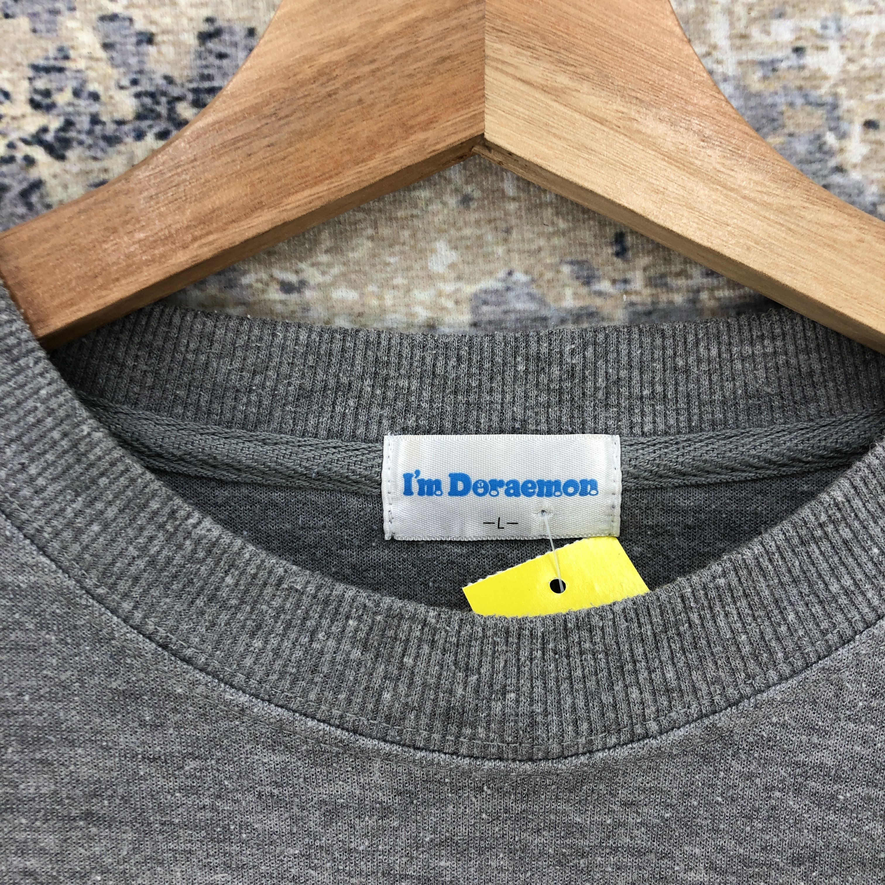 Anime × Japanese Brand × Vintage Vintage I'm Doraemon Sweater Japanese Cartoon Sweatshirt Size US L / EU 52-54 / 3 - 6 Thumbnail