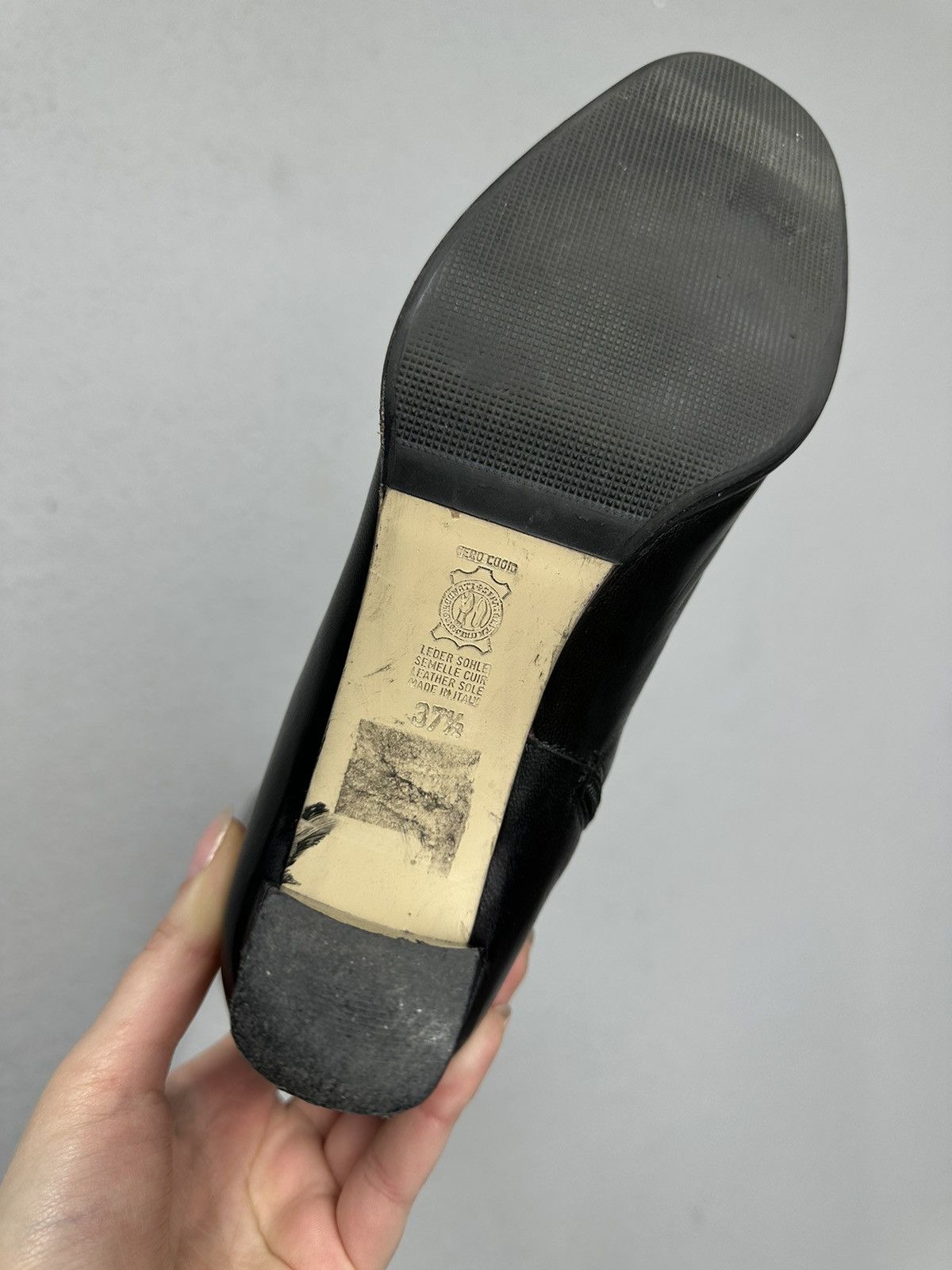 Dolce & Gabbana Vintage Shoes Leather High Heels Y2k Boots Ifsixwasnine 90s Size US 7.5 / IT 37.5 - 13 Thumbnail