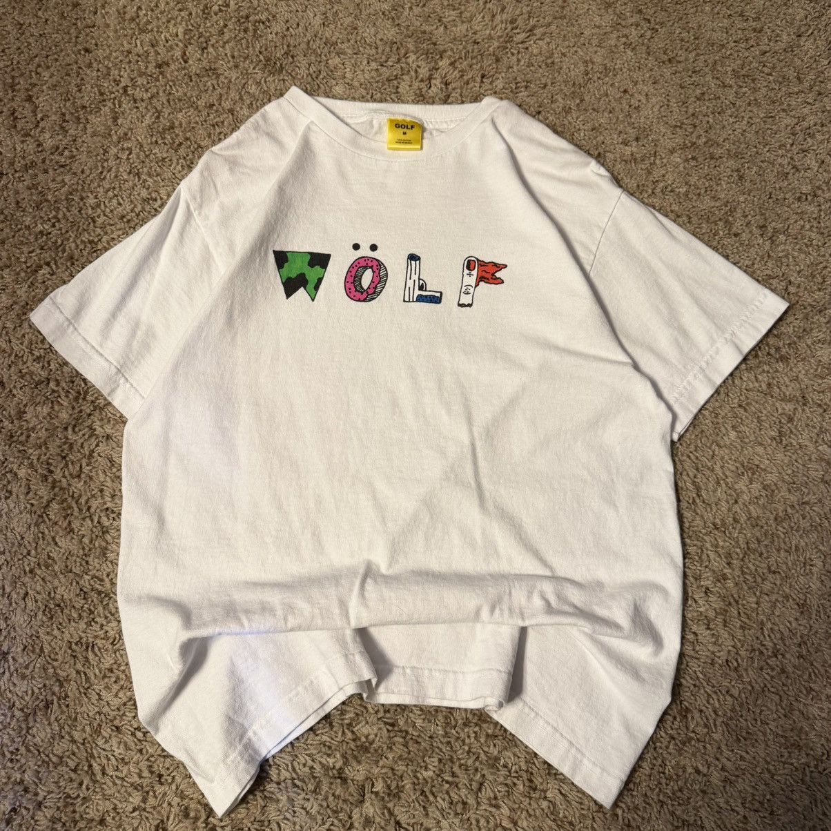 Golf Wang × Tyler The Creator Golf Wang Wolf Bimmer Stripe Logo 
