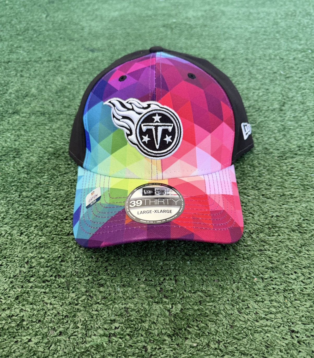 New Era New Era Tennessee Titans NFL 2023 Crucial Catch 39Thirty Size ONE SIZE - 1 Thumbnail