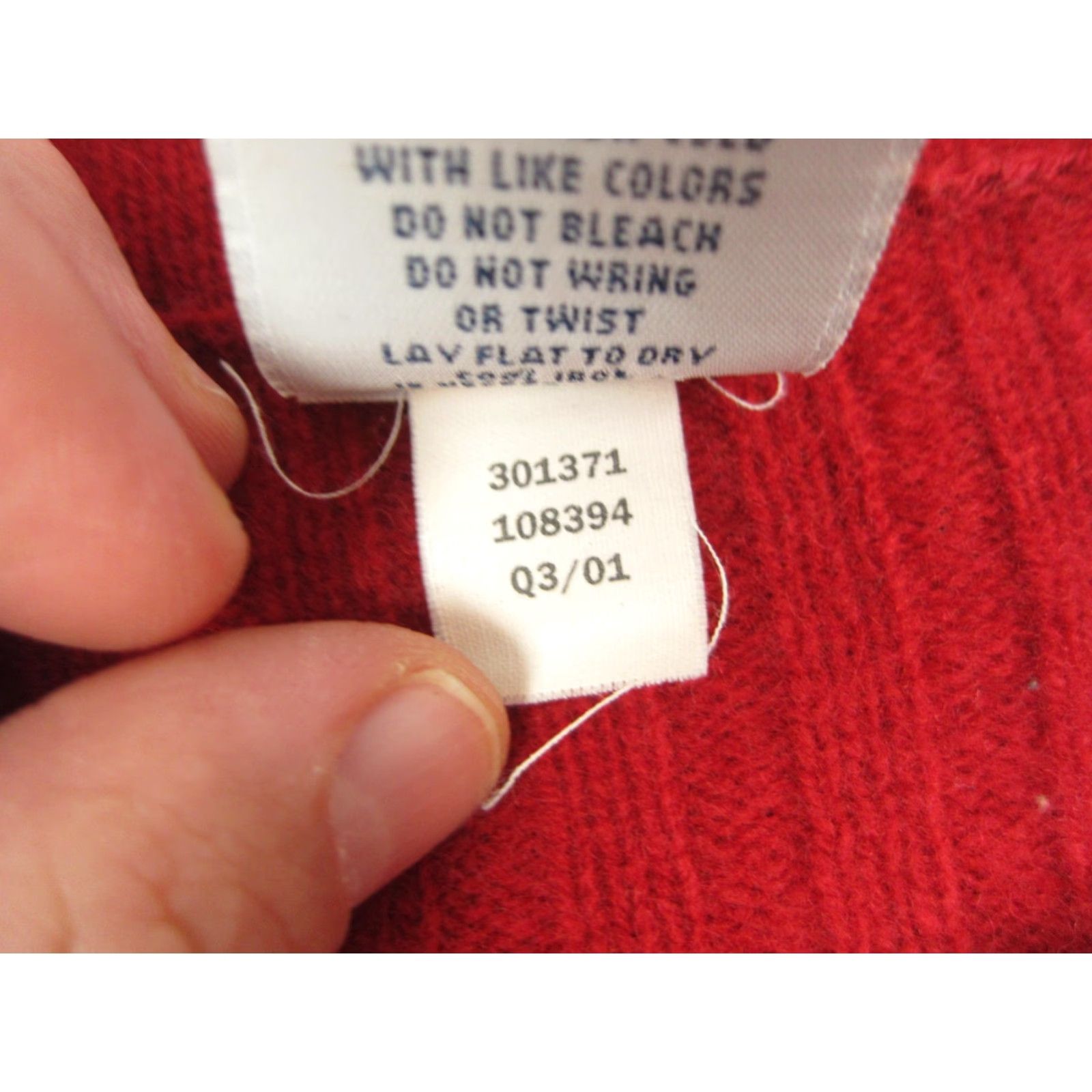 Old Navy Old Navy Sweater L Red Wool Knit Pullover Womens 90s Holiday Vintage Y2K Classic Casual Knitwear - Mens, Womens Size L / US 10 / IT 46 - 5 Thumbnail
