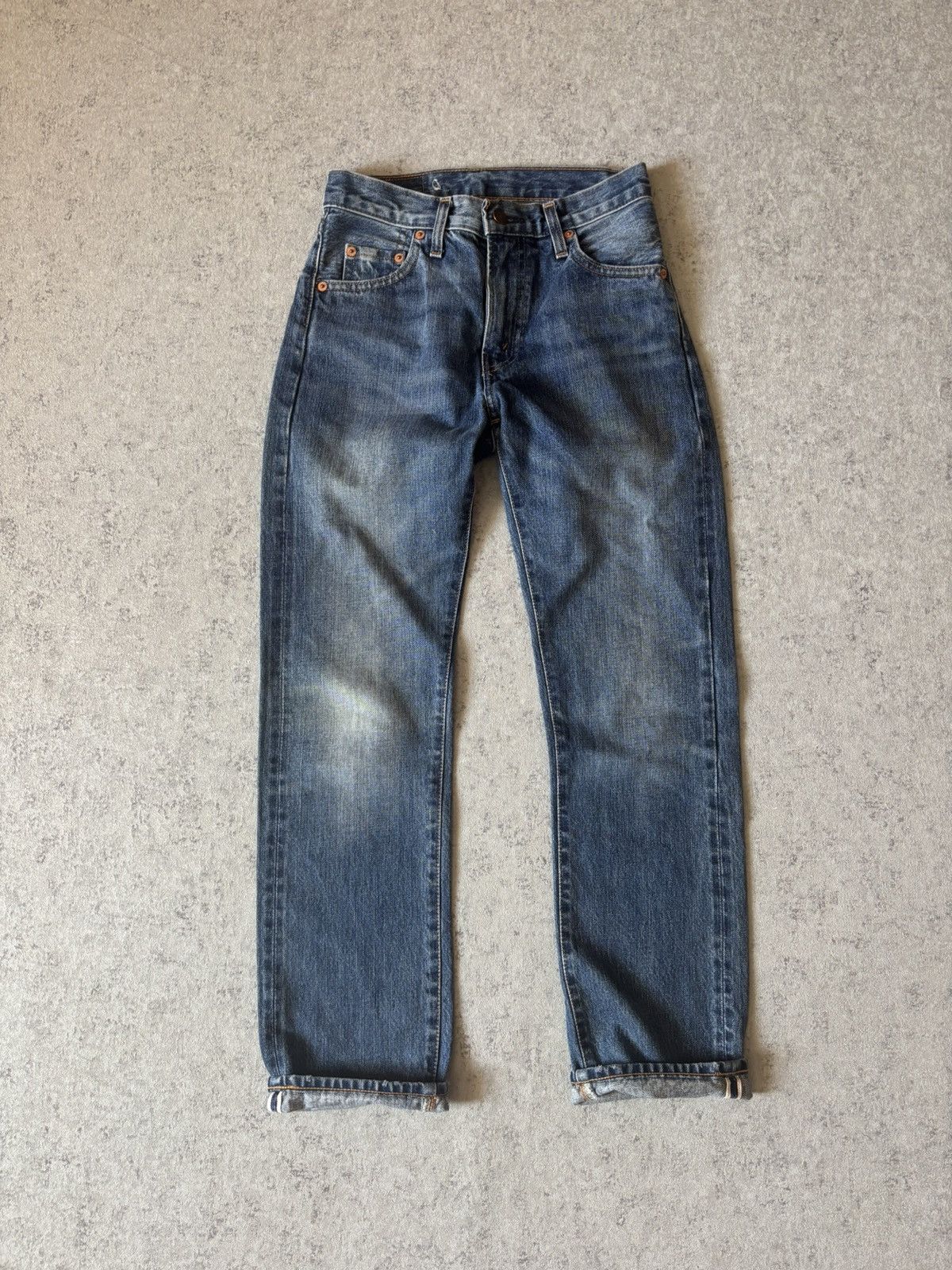 Levi's Vintage Clothing LEVI’S VINTAGE CLOTHING LVC 505-0217 SELVAGE JEANS TALON ZIP Size US 26 / EU 42 - 1 Thumbnail