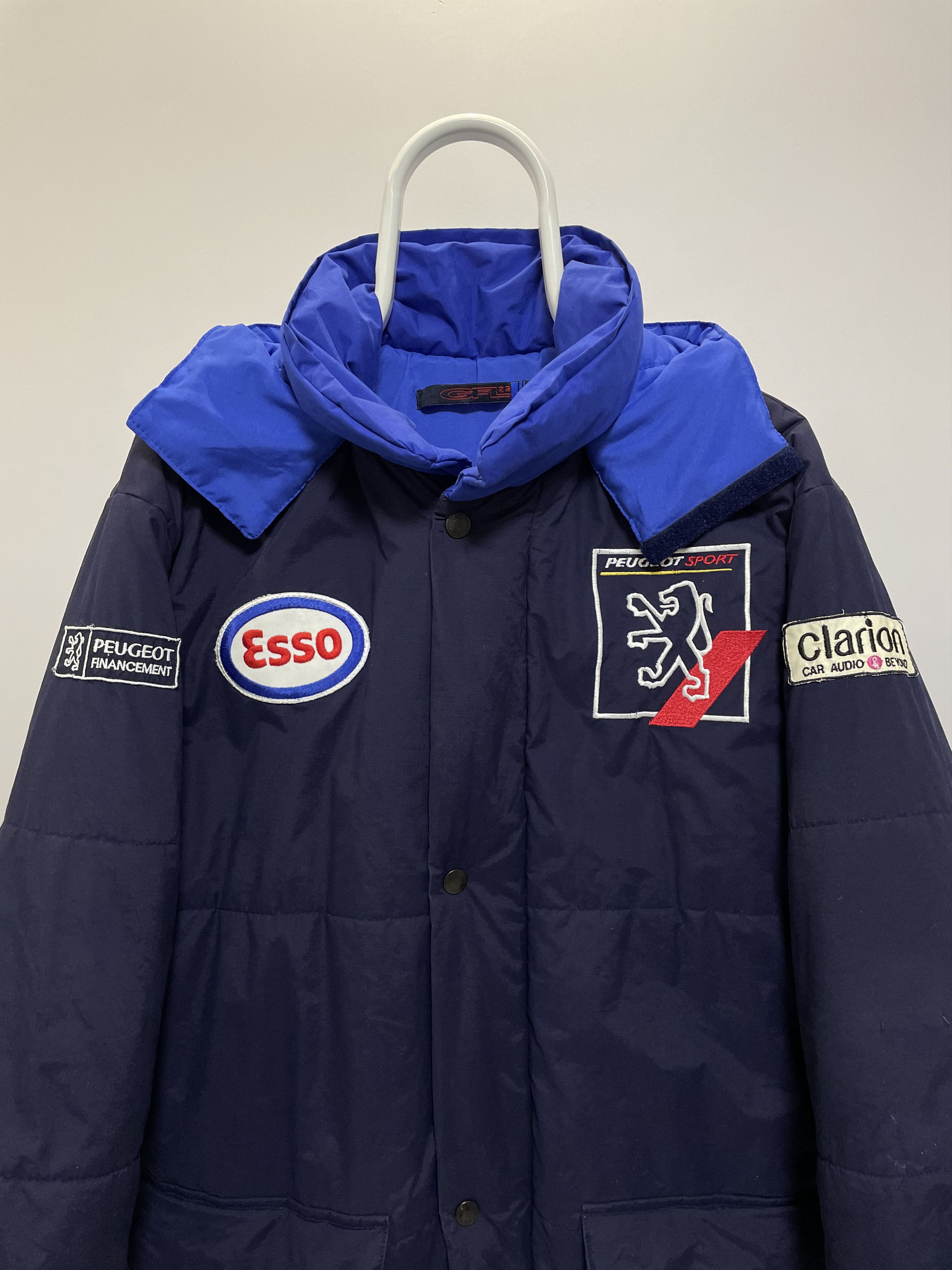 Vintage PEUGEOT Sport Esso Vintage Jacket Racing Rare 90s Rally F1 Size US M / EU 48-50 / 2 - 7 Thumbnail
