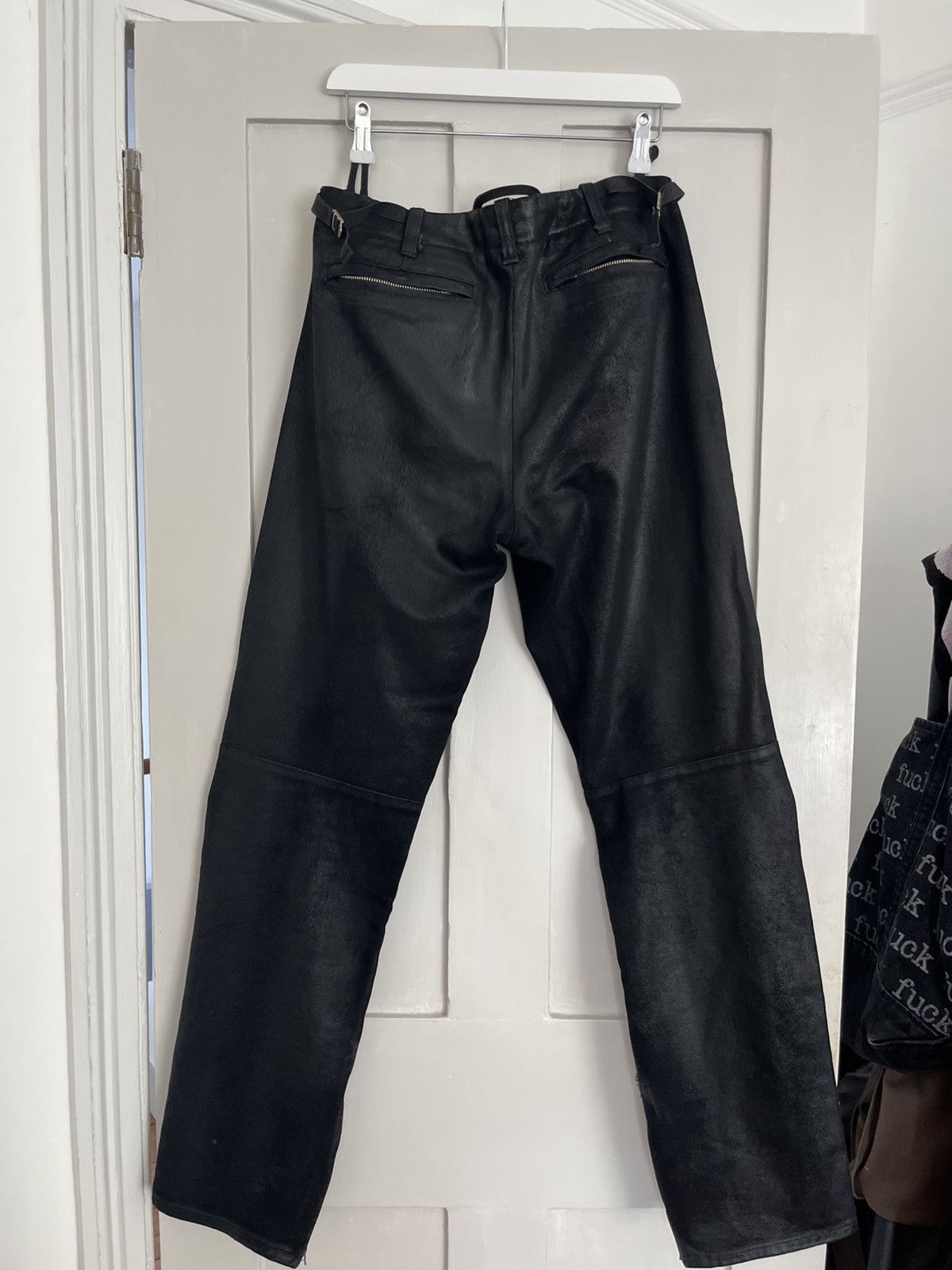 Helmut Lang Helmut Lang Astro Waxed pant 1999 Size US 30 / EU 46 - 8 Thumbnail