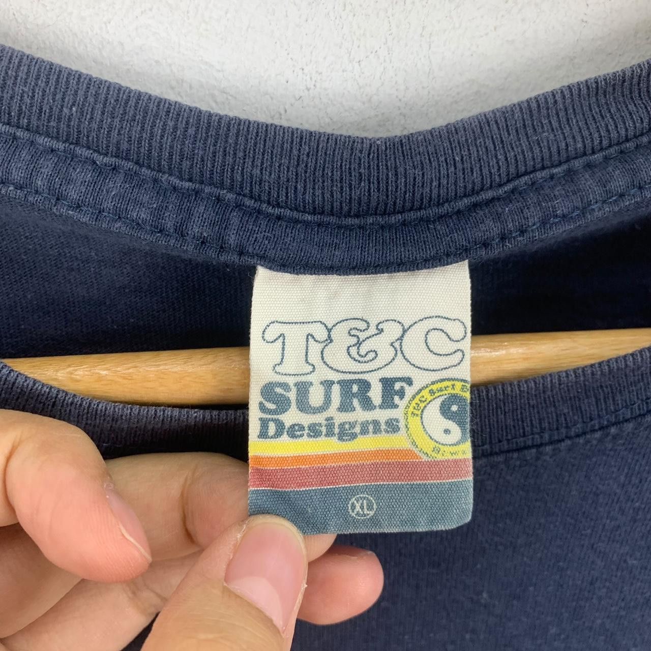 Vintage Vintage T&C SURF DESIGNS Pupukea Rainbow Tee Shirt Size XL / US 12-14 / IT 48-50 - 3 Thumbnail
