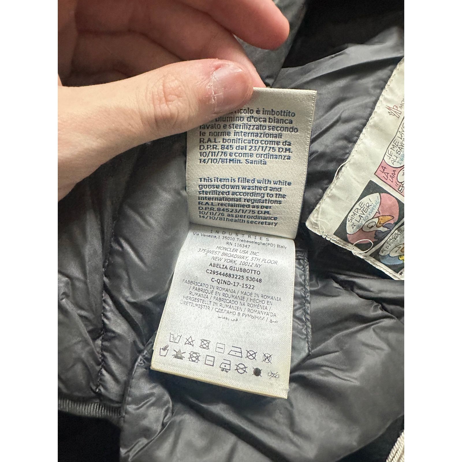 Moncler Moncler Jacket Baby Navy Used 4 Size XXS / US 00 / IT 34 - 6 Thumbnail