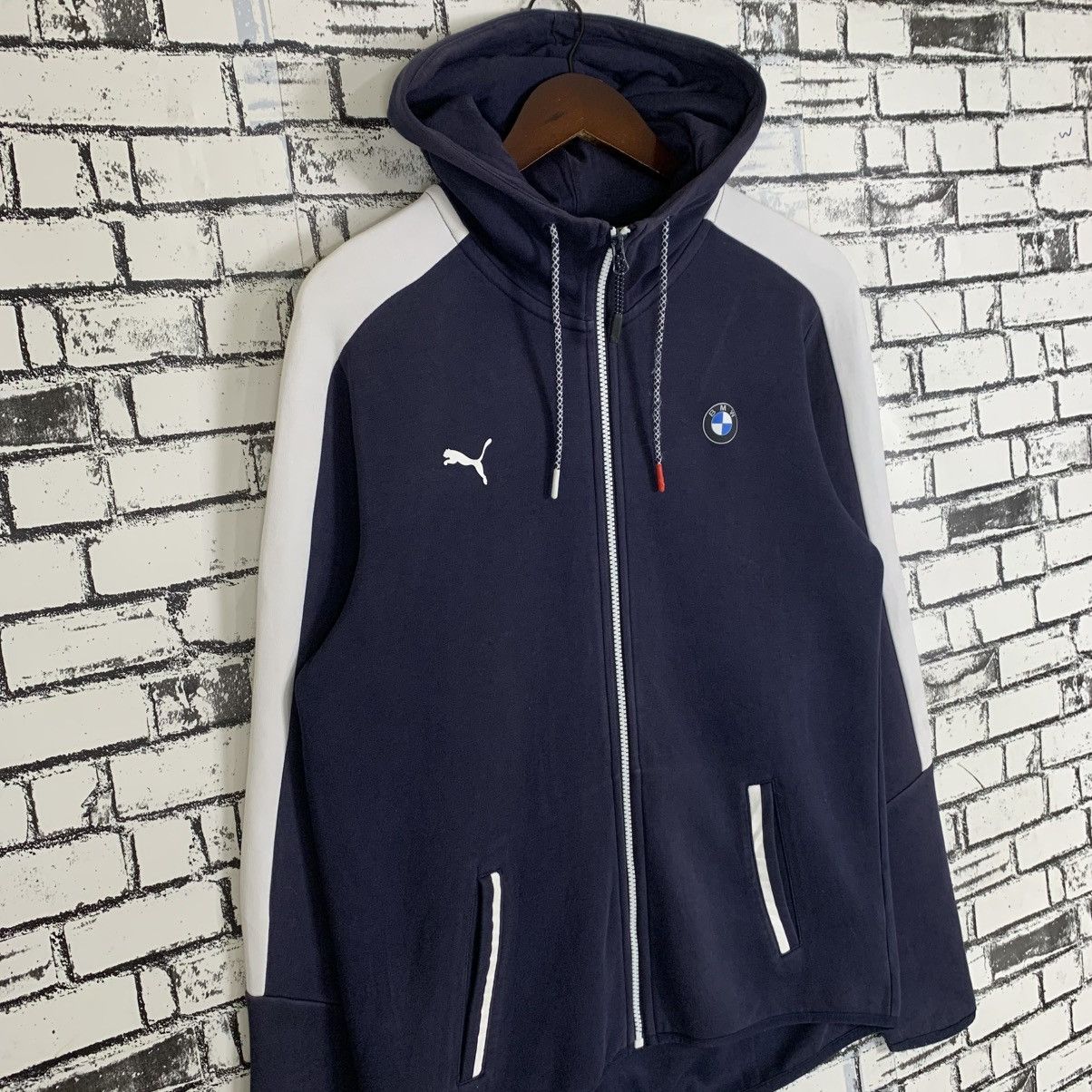 BMW × Puma Puma Sportwear Brand BMW Motorsport Zipper Hoodie Pullover Size US M / EU 48-50 / 2 - 3 Thumbnail
