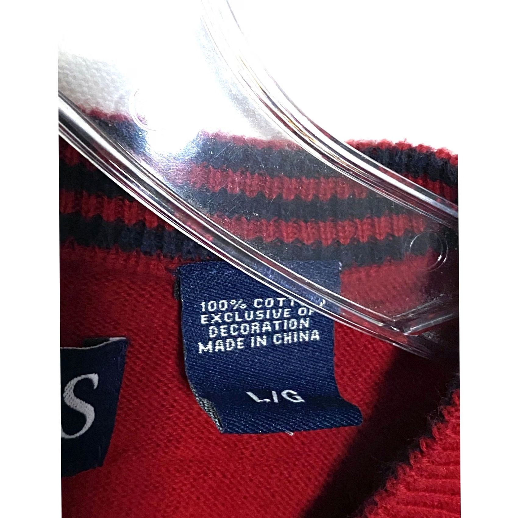 Chaps Chaps Red V Neck Sleeveless Sweater Vest Mens L Preppy Classic Academia Shirt Vest Color Red Size US L / EU 52-54 / 3 - 5 Thumbnail