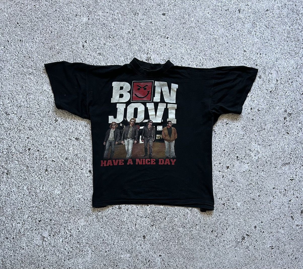 Band Tees × Bon Jovi Vintage Bon Jovi Have A Nice Day European Tour 2006 T-Shirt Size US XXL / EU 58 / 5 - 3 Thumbnail