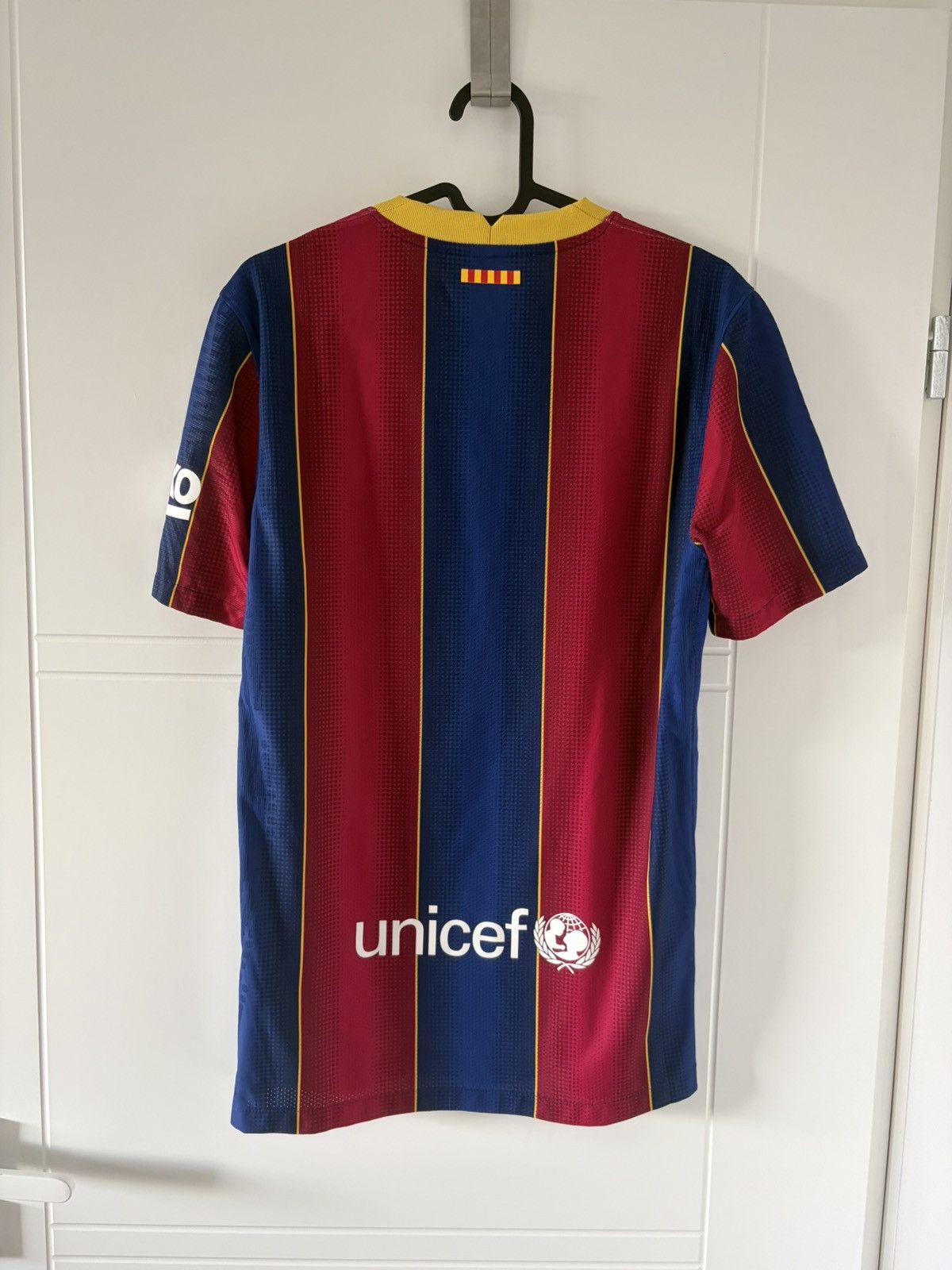 Barcelona nike 2020/2021 domowa meczowa Vapor — zdjęcie 3