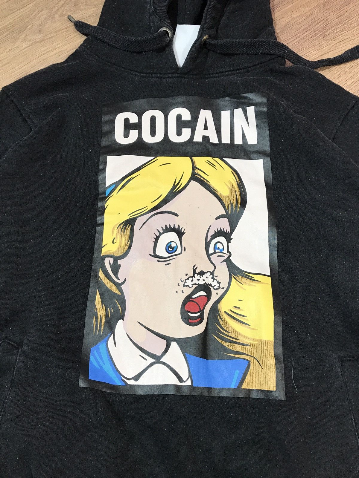 Vintage Vintage Hoodie Snow White COCAIN Size US M / EU 48-50 / 2 - 3 Thumbnail