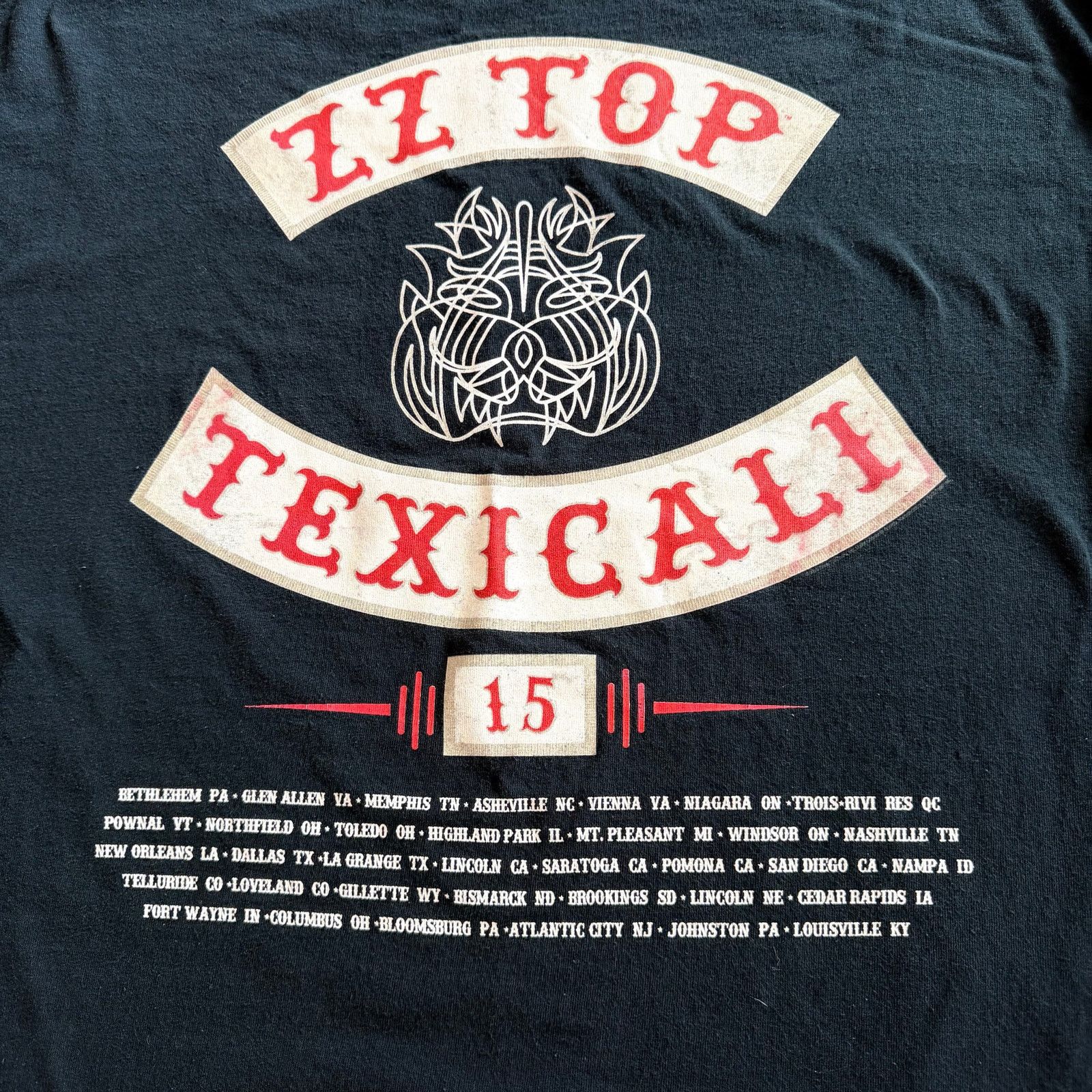 Gildan ZZ Top Texicali Graphic Tee Black 2XL Size US XXL / EU 58 / 5 - 4 Thumbnail