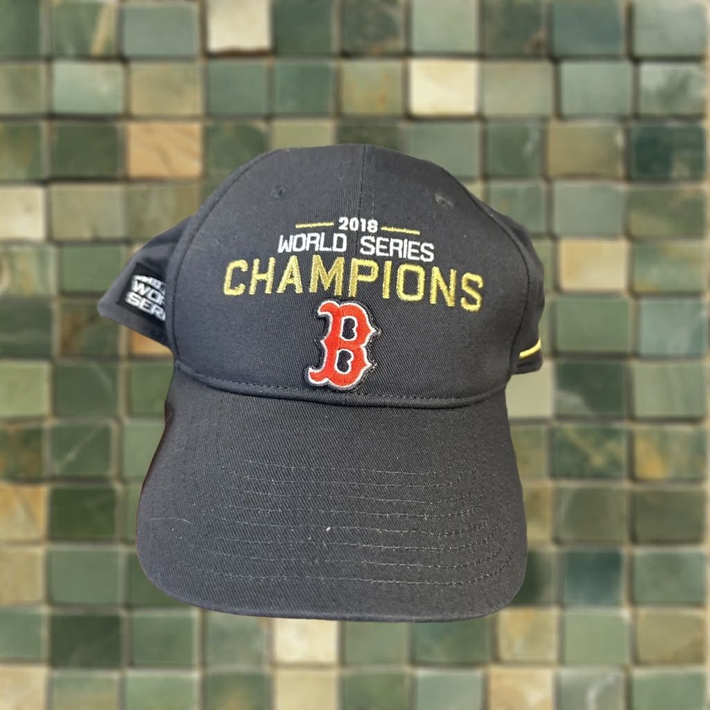 Nike Boston Red Sox 2018 World Series Nike Adjustable Strap Hat Size ONE SIZE - 1 Thumbnail