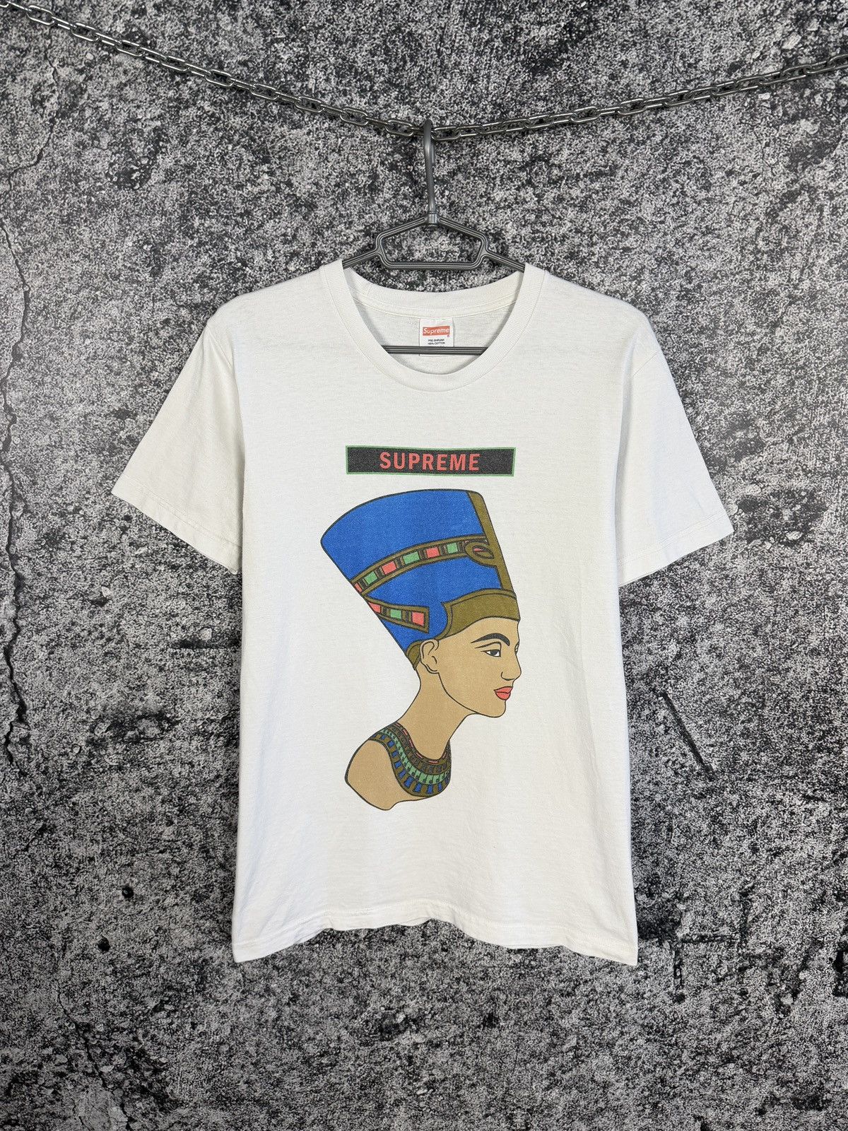 Supreme Supreme Vintage Egypt Nefertiti Pharaoh T-Shirt Made in USA Size US M / EU 48-50 / 2 - 1 Thumbnail