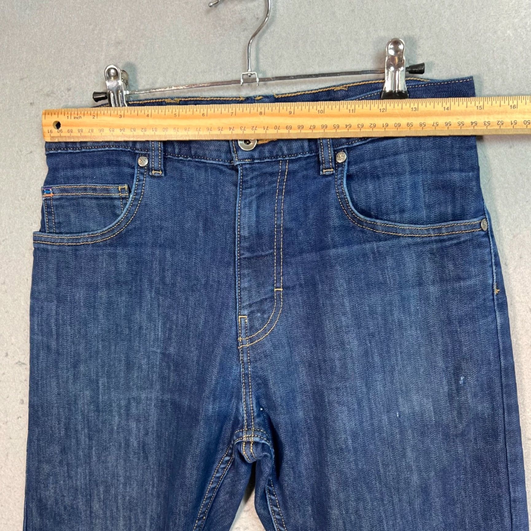 Patagonia Patagonia Mens Jeans Size 30 x 26 Straight Stretch Organic Cotton Denim Blue 30 Regular Mens Jeans Stretch Patagonia Straight Inseam 26 Boys Girls Size US 30 / EU 46 - 6 Thumbnail